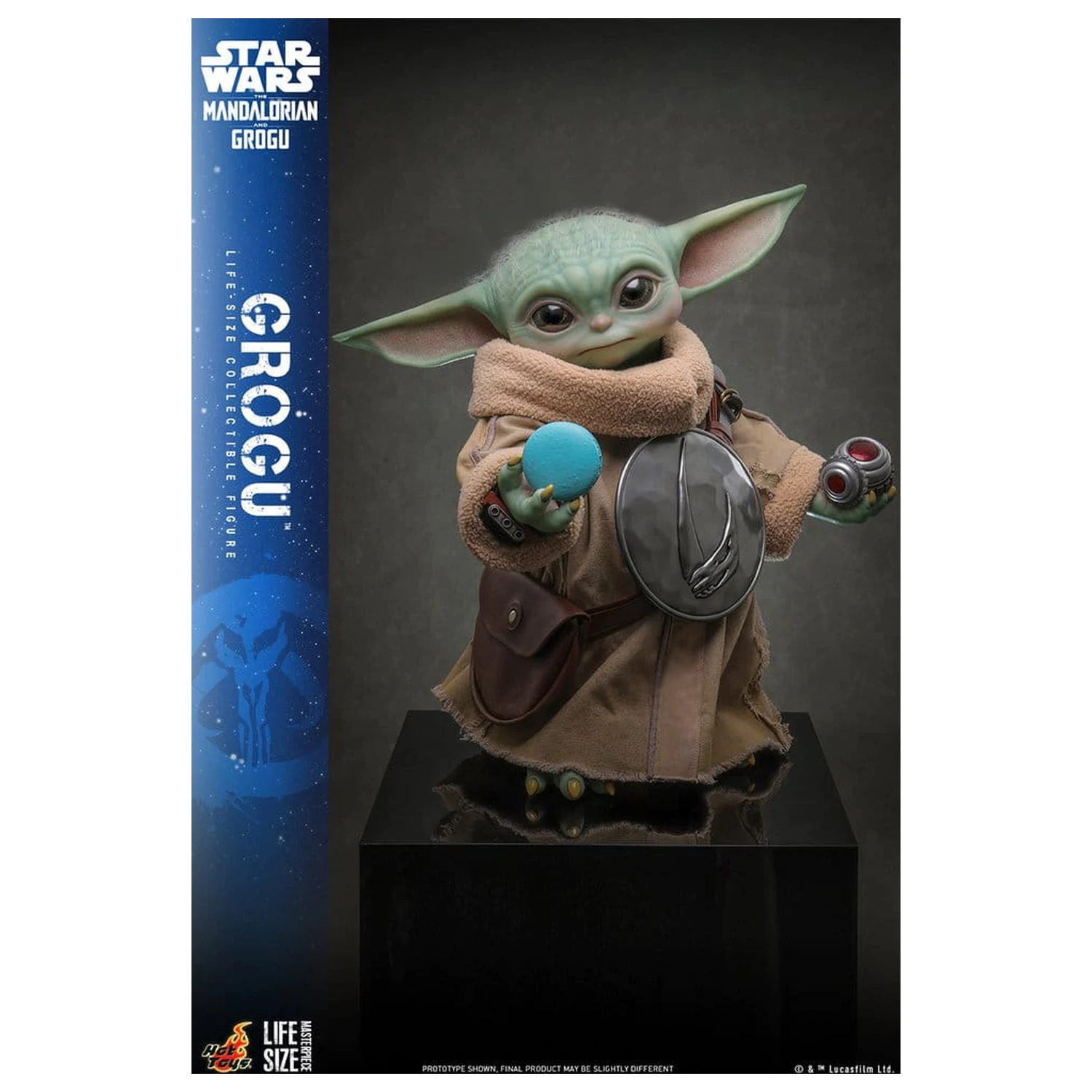 Star Wars: The Mandalorian & Grogu Life-Size Figur Grogu 38 cm Produktfoto