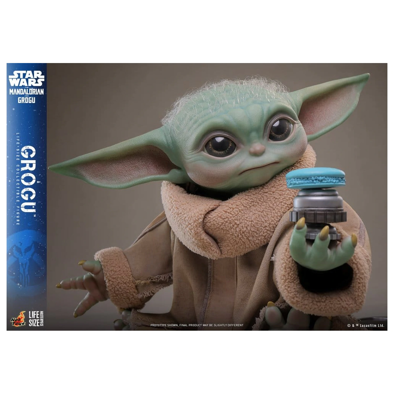 Star Wars: The Mandalorian & Grogu Life-Size Figur Grogu 38 cm Produktfoto