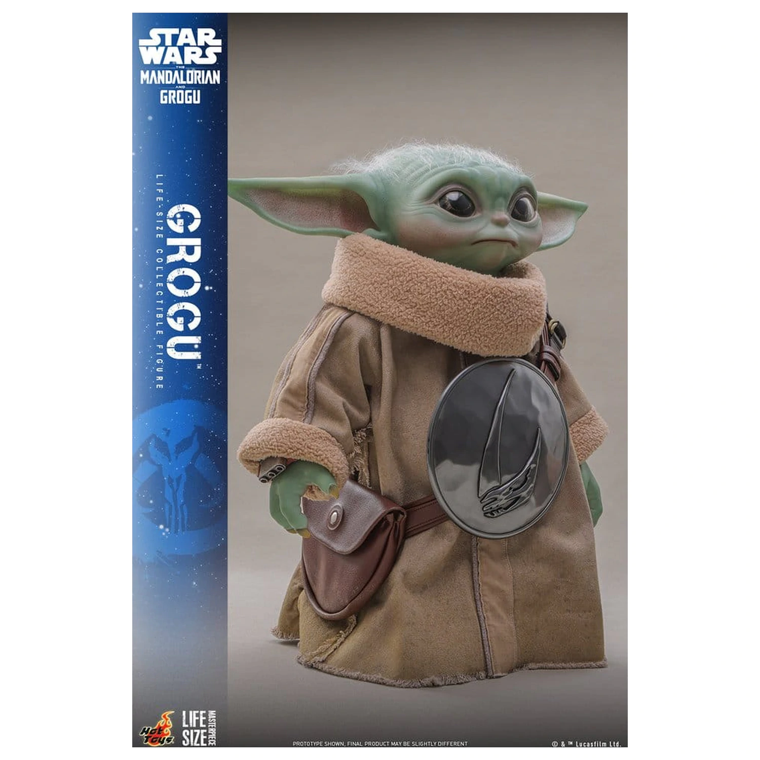 Star Wars: The Mandalorian & Grogu Life-Size Figur Grogu 38 cm Produktfoto