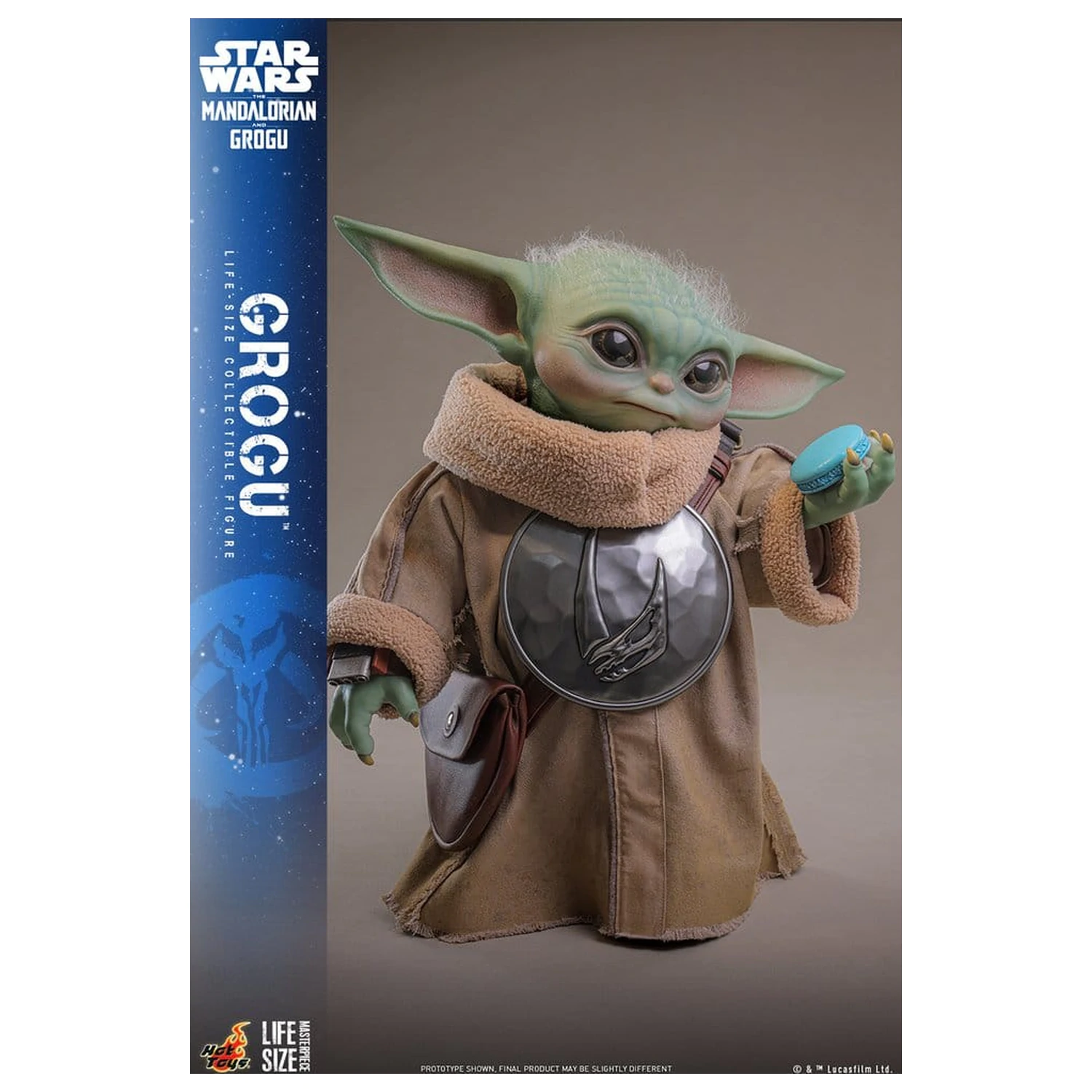 Star Wars: The Mandalorian & Grogu Life-Size Figur Grogu 38 cm Produktfoto