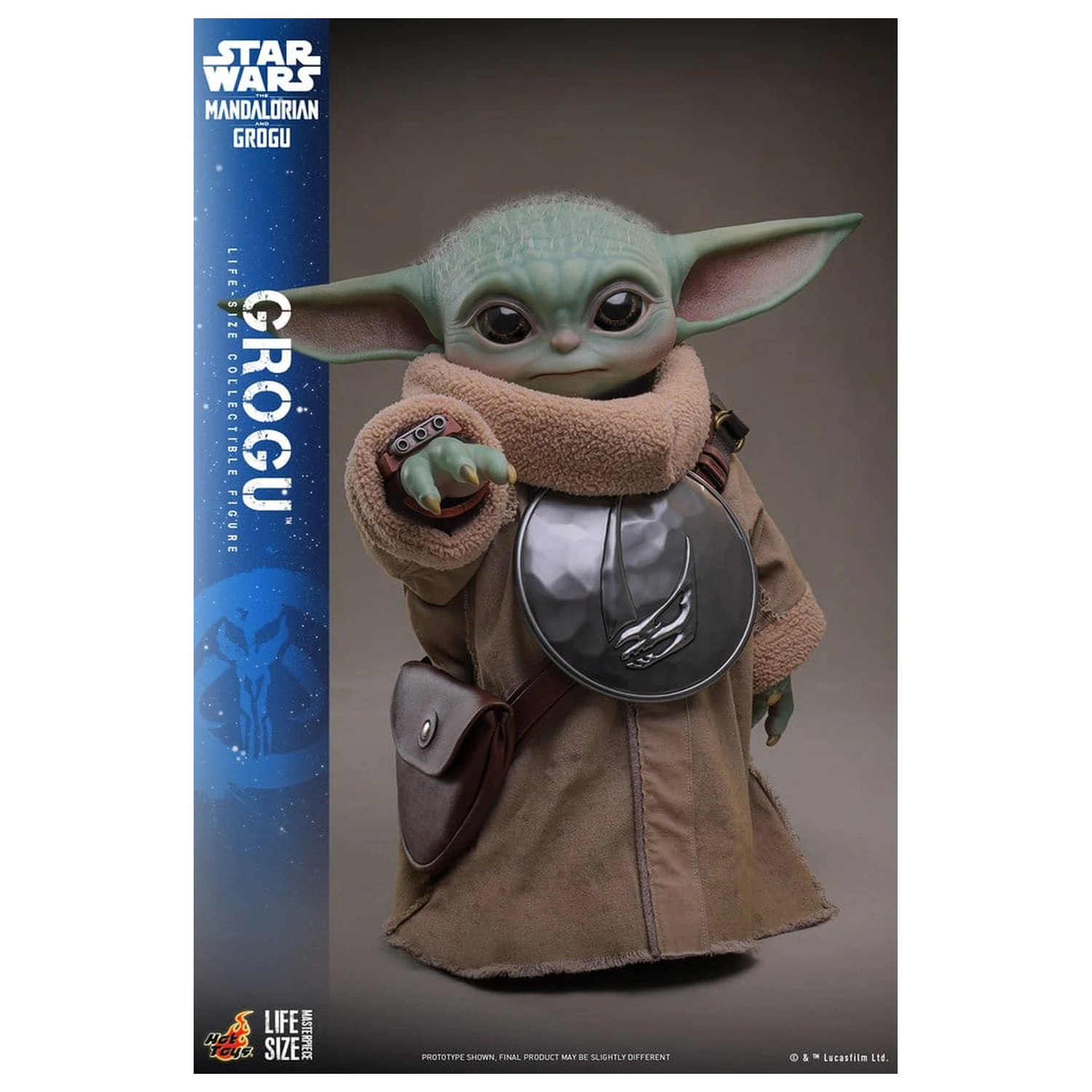 Star Wars: The Mandalorian & Grogu Life-Size Figur Grogu 38 cm Produktfoto