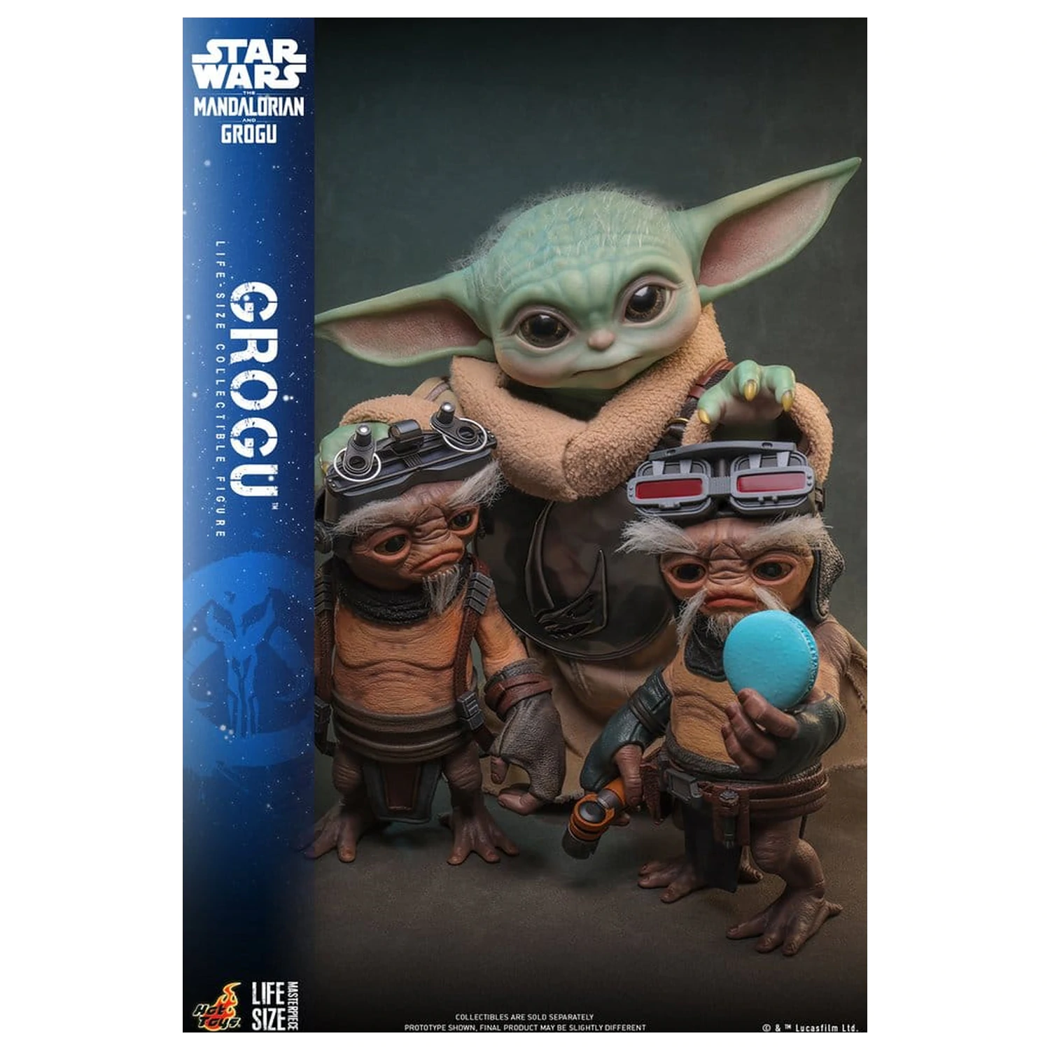 Star Wars: The Mandalorian & Grogu Life-Size Figur Grogu 38 cm Produktfoto