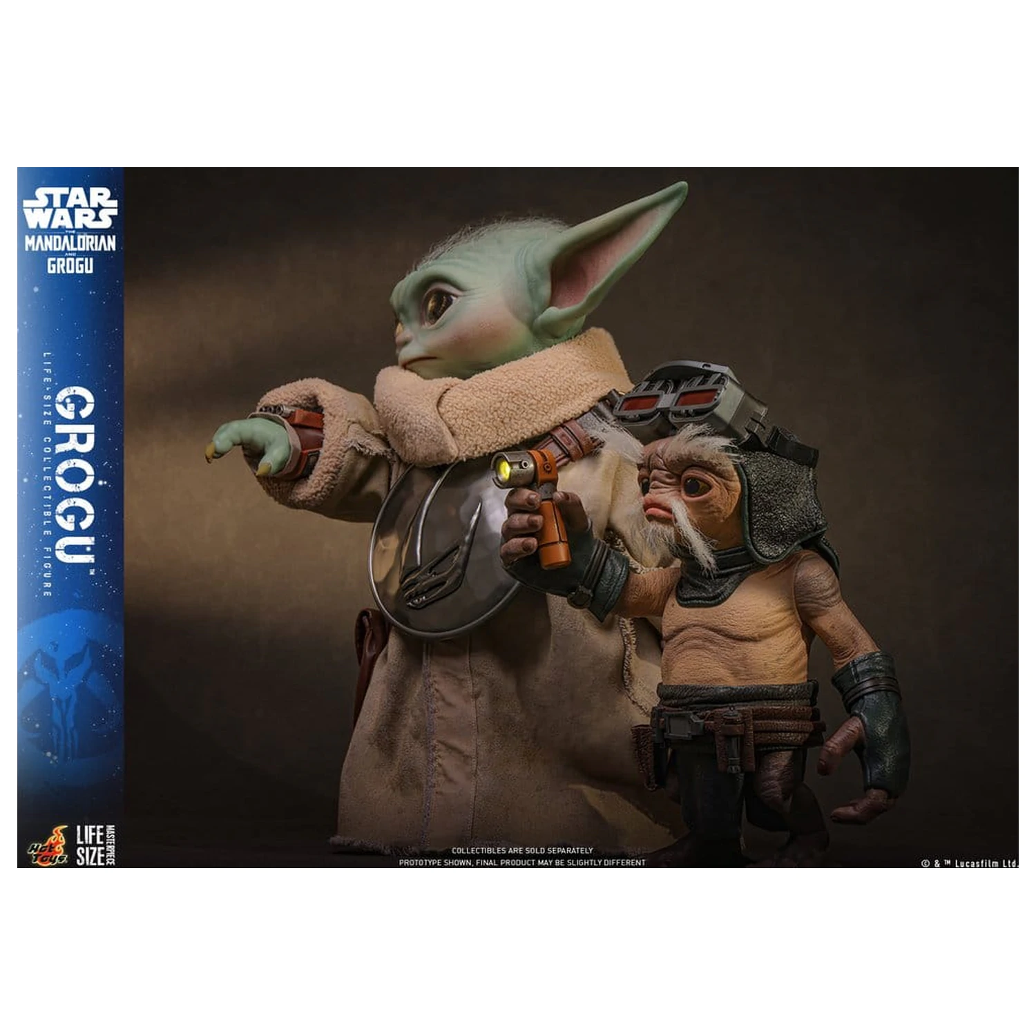 Star Wars: The Mandalorian & Grogu Life-Size Figur Grogu 38 cm Produktfoto