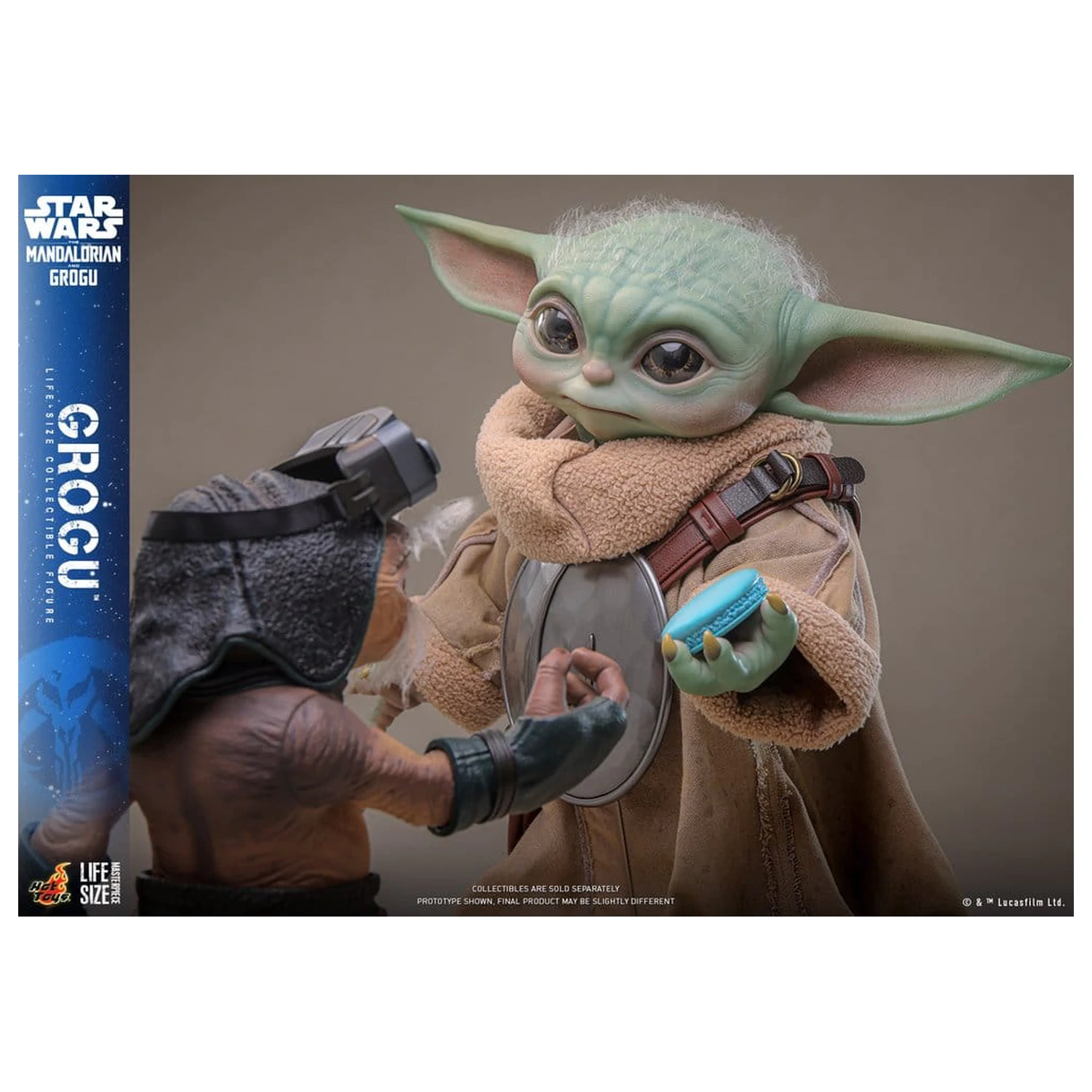 Star Wars: The Mandalorian & Grogu Life-Size Figur Grogu 38 cm Produktfoto