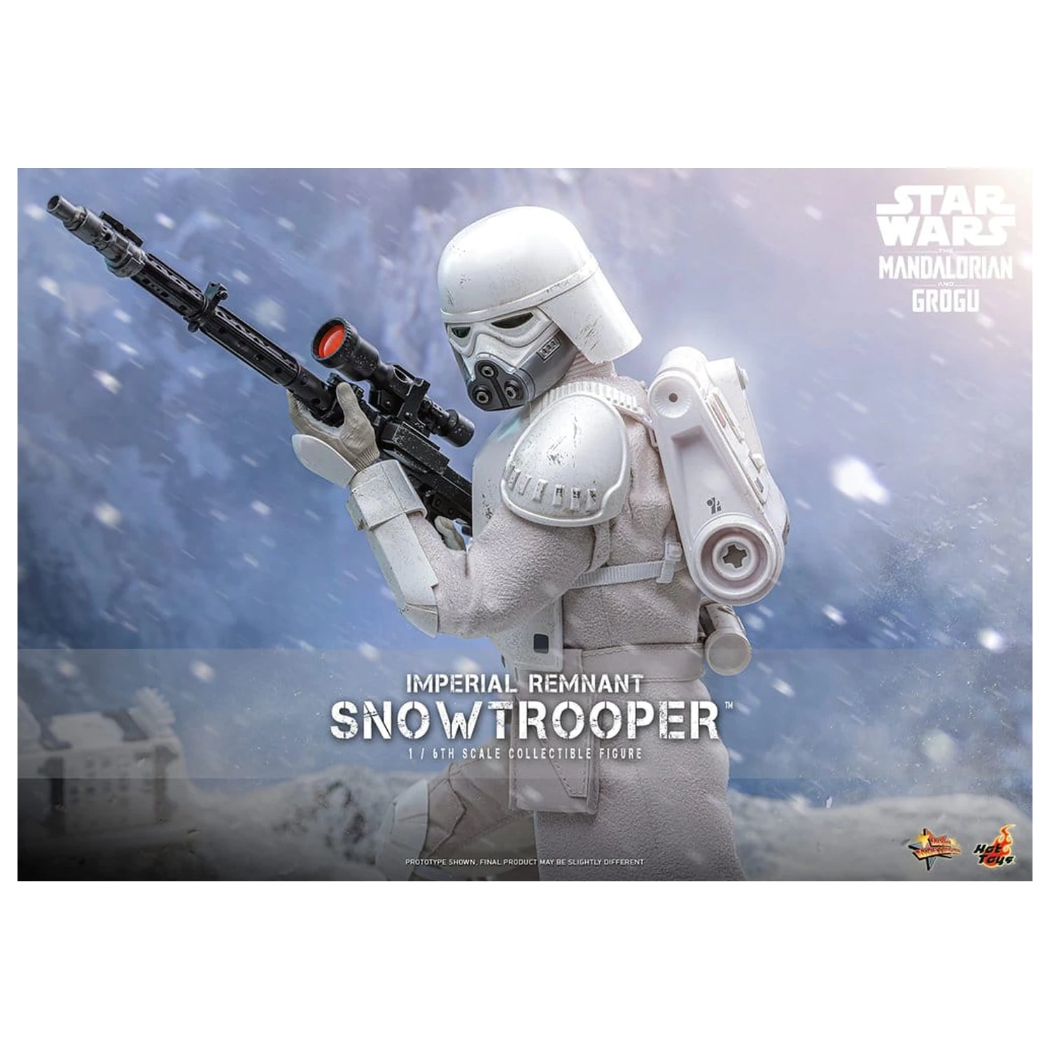 Star Wars: The Mandalorian & Grogu Movie Masterpiece Action Figur 1/6 Imperial Remnant Snowtrooper 30 cm Produktfoto