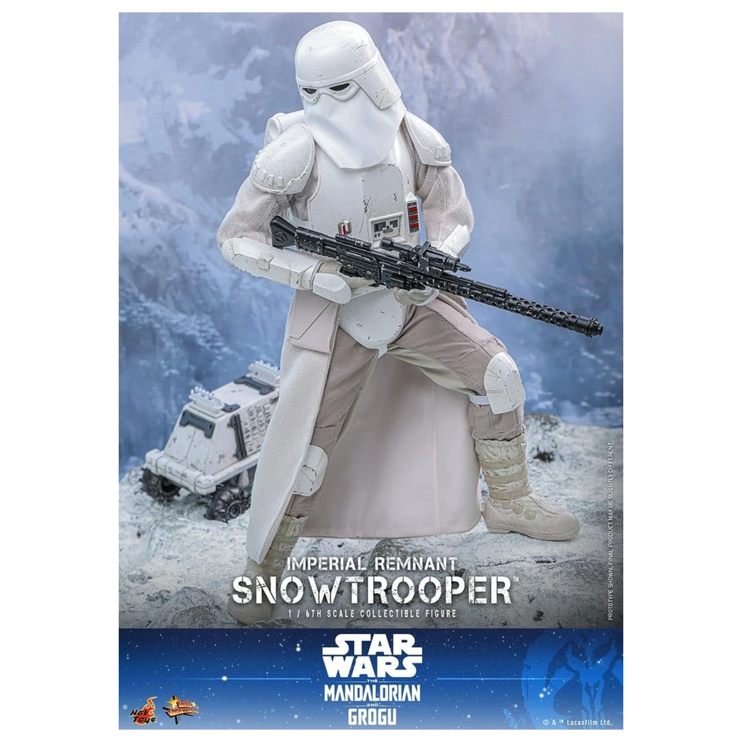 Star Wars: The Mandalorian & Grogu Movie Masterpiece Action Figur 1/6 Imperial Remnant Snowtrooper 30 cm Produktfoto