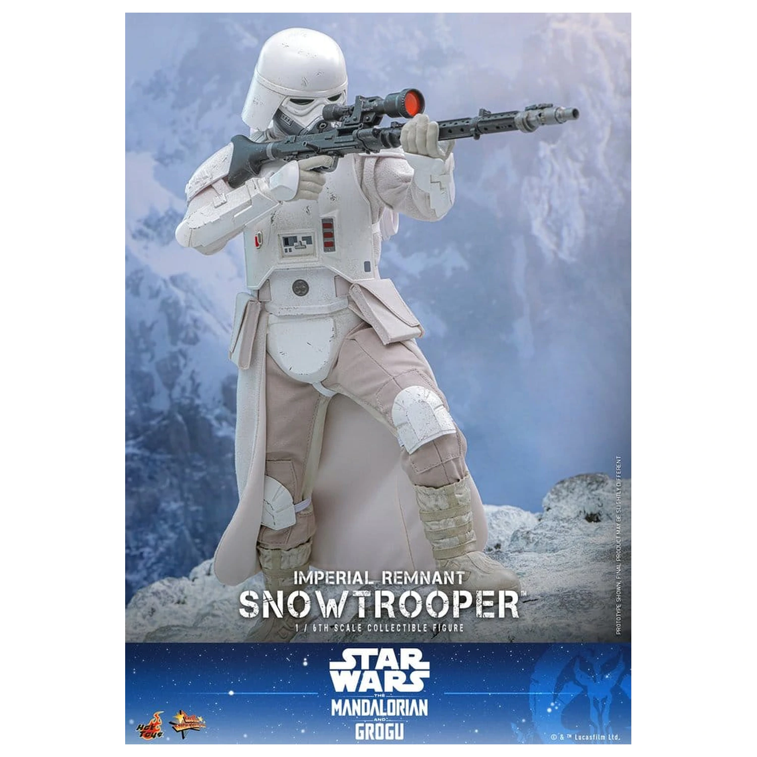 Star Wars: The Mandalorian & Grogu Movie Masterpiece Action Figur 1/6 Imperial Remnant Snowtrooper 30 cm Produktfoto