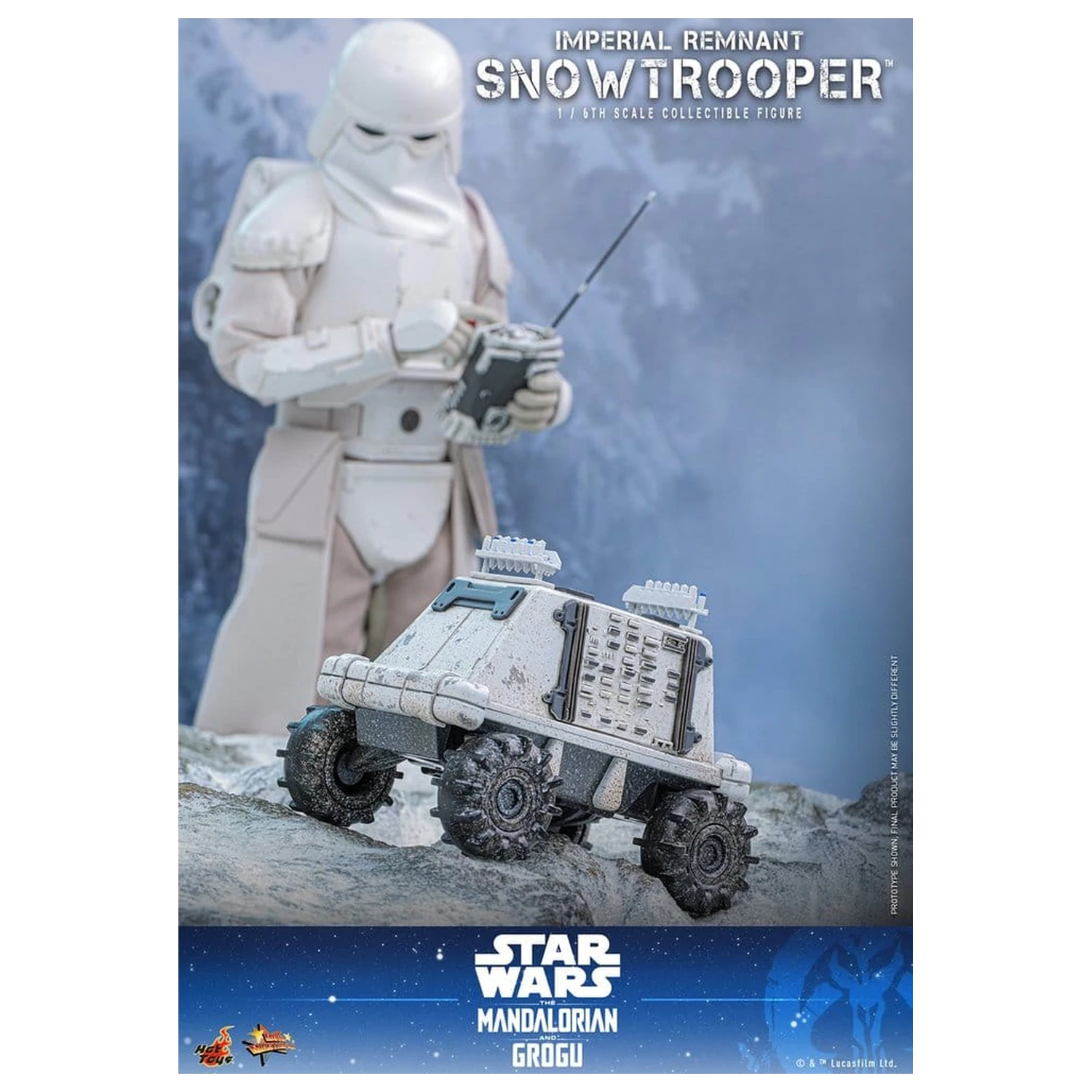 Star Wars: The Mandalorian & Grogu Movie Masterpiece Action Figur 1/6 Imperial Remnant Snowtrooper 30 cm Produktfoto