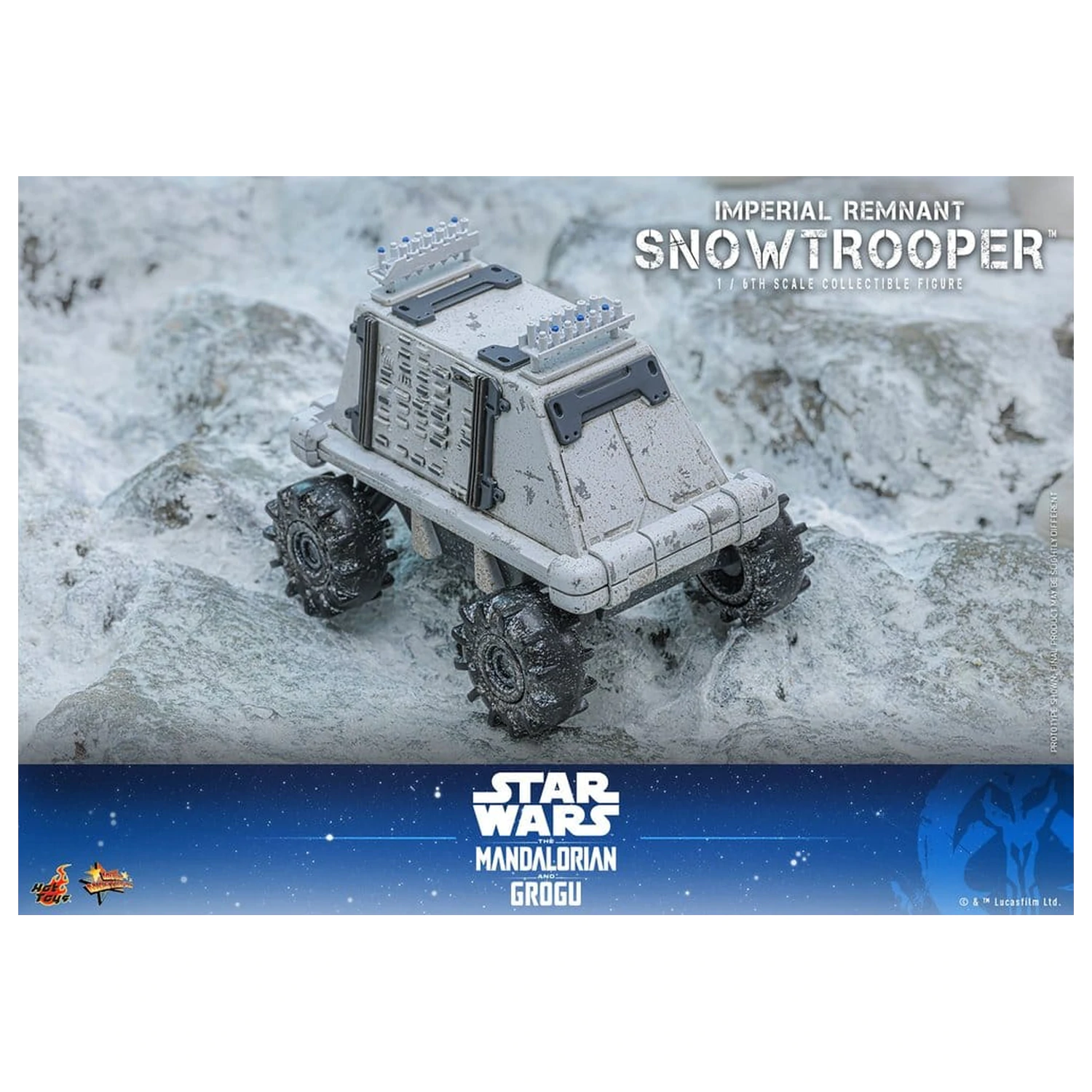 Star Wars: The Mandalorian & Grogu Movie Masterpiece Action Figur 1/6 Imperial Remnant Snowtrooper 30 cm Produktfoto