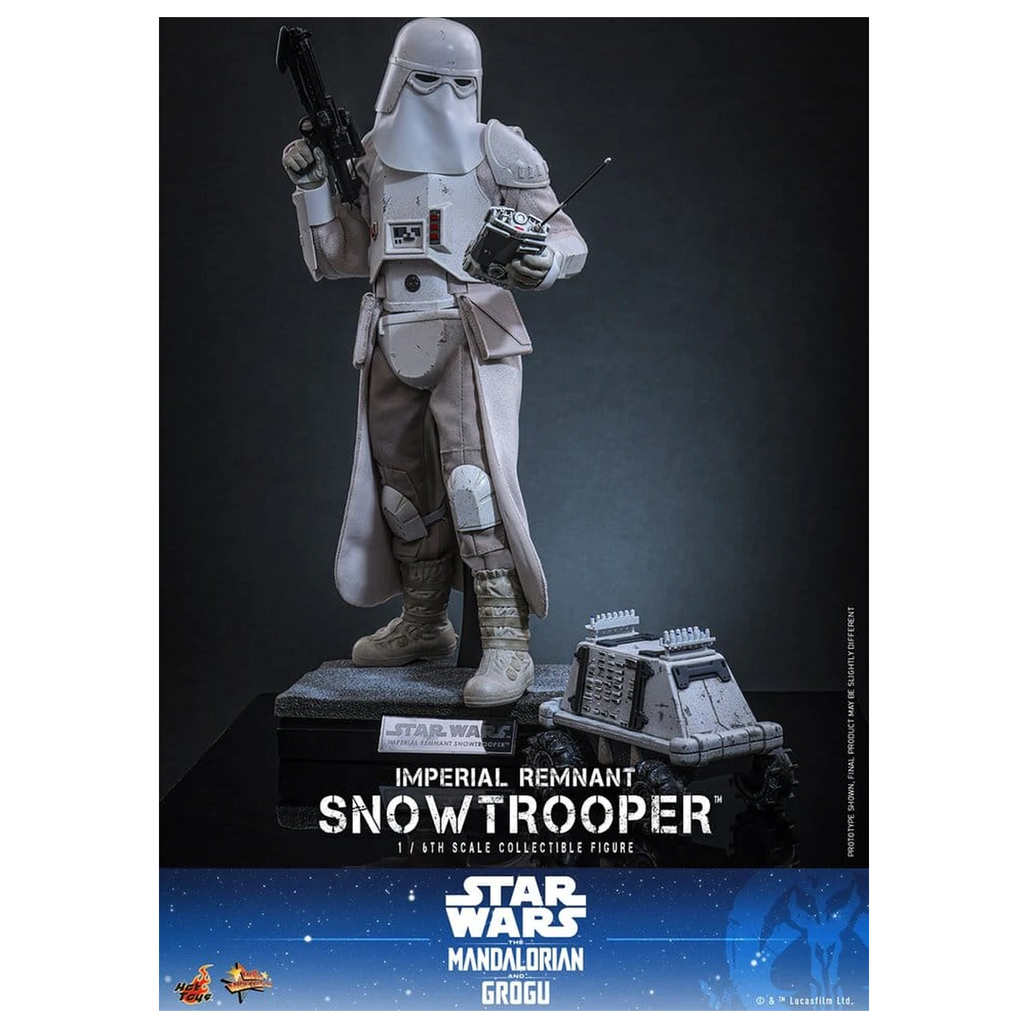 Star Wars: The Mandalorian & Grogu Movie Masterpiece Action Figur 1/6 Imperial Remnant Snowtrooper 30 cm Produktfoto