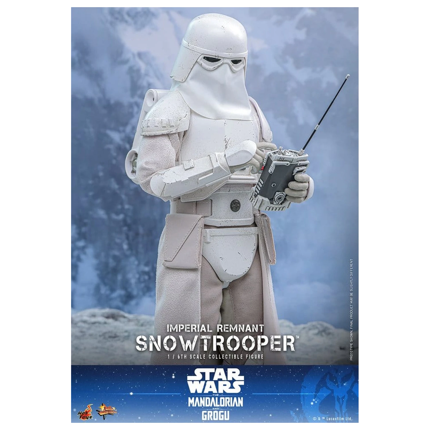 Star Wars: The Mandalorian & Grogu Movie Masterpiece Action Figur 1/6 Imperial Remnant Snowtrooper 30 cm Produktfoto