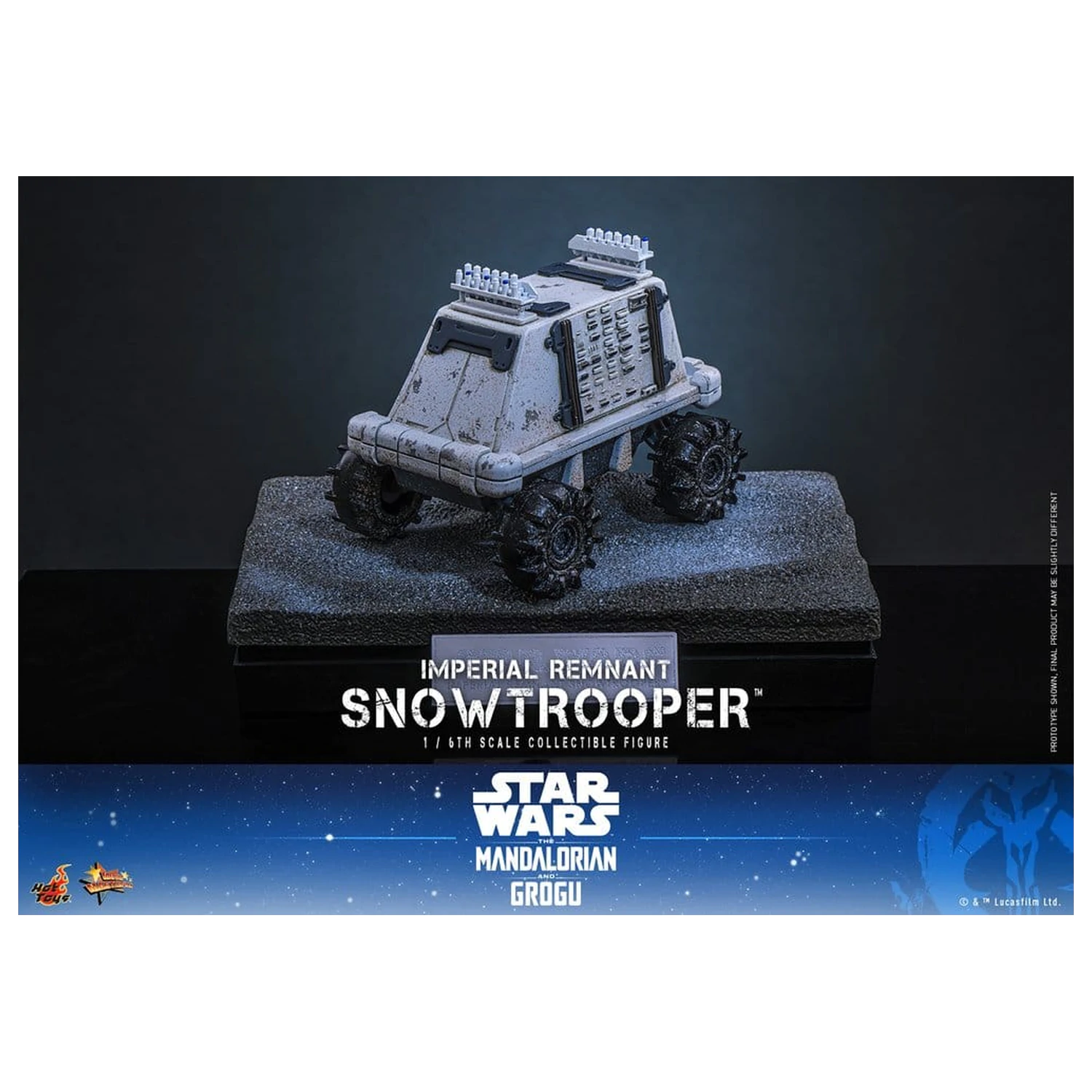 Star Wars: The Mandalorian & Grogu Movie Masterpiece Action Figur 1/6 Imperial Remnant Snowtrooper 30 cm Produktfoto