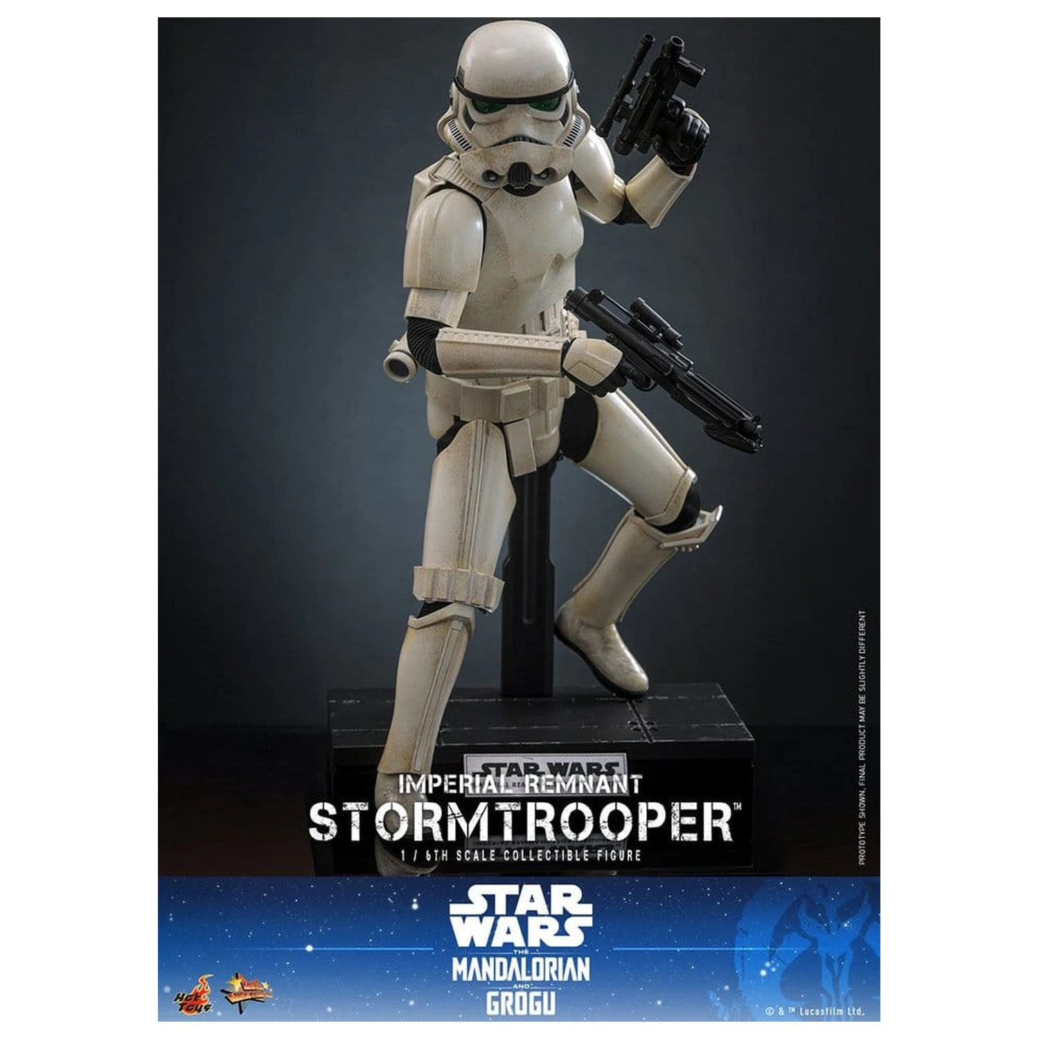 Star Wars: The Mandalorian & Grogu Movie Masterpiece Action-Figur 1/6 Imperial Remnant Stormtrooper 30 cm Produktfoto