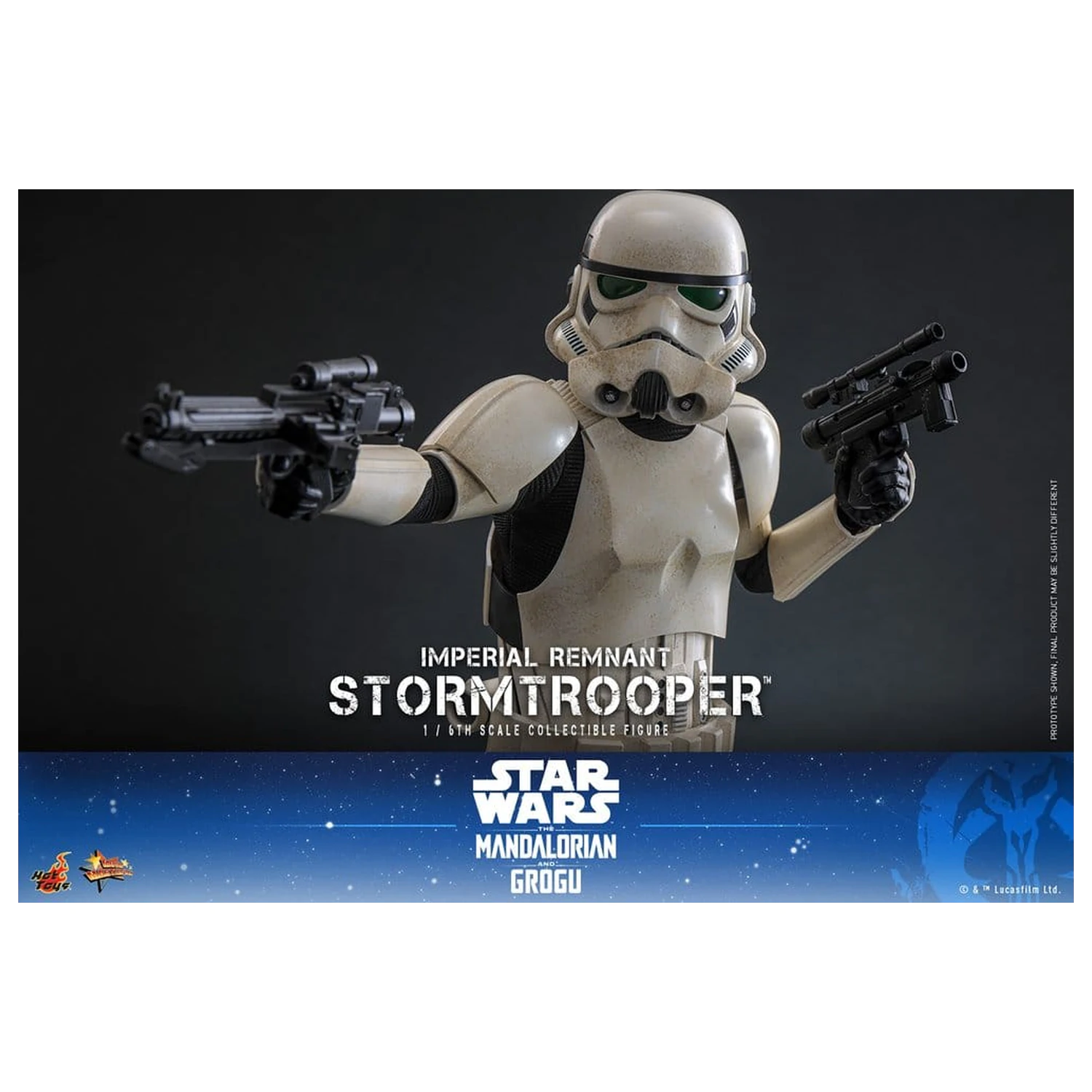 Star Wars: The Mandalorian & Grogu Movie Masterpiece Action-Figur 1/6 Imperial Remnant Stormtrooper 30 cm Produktfoto