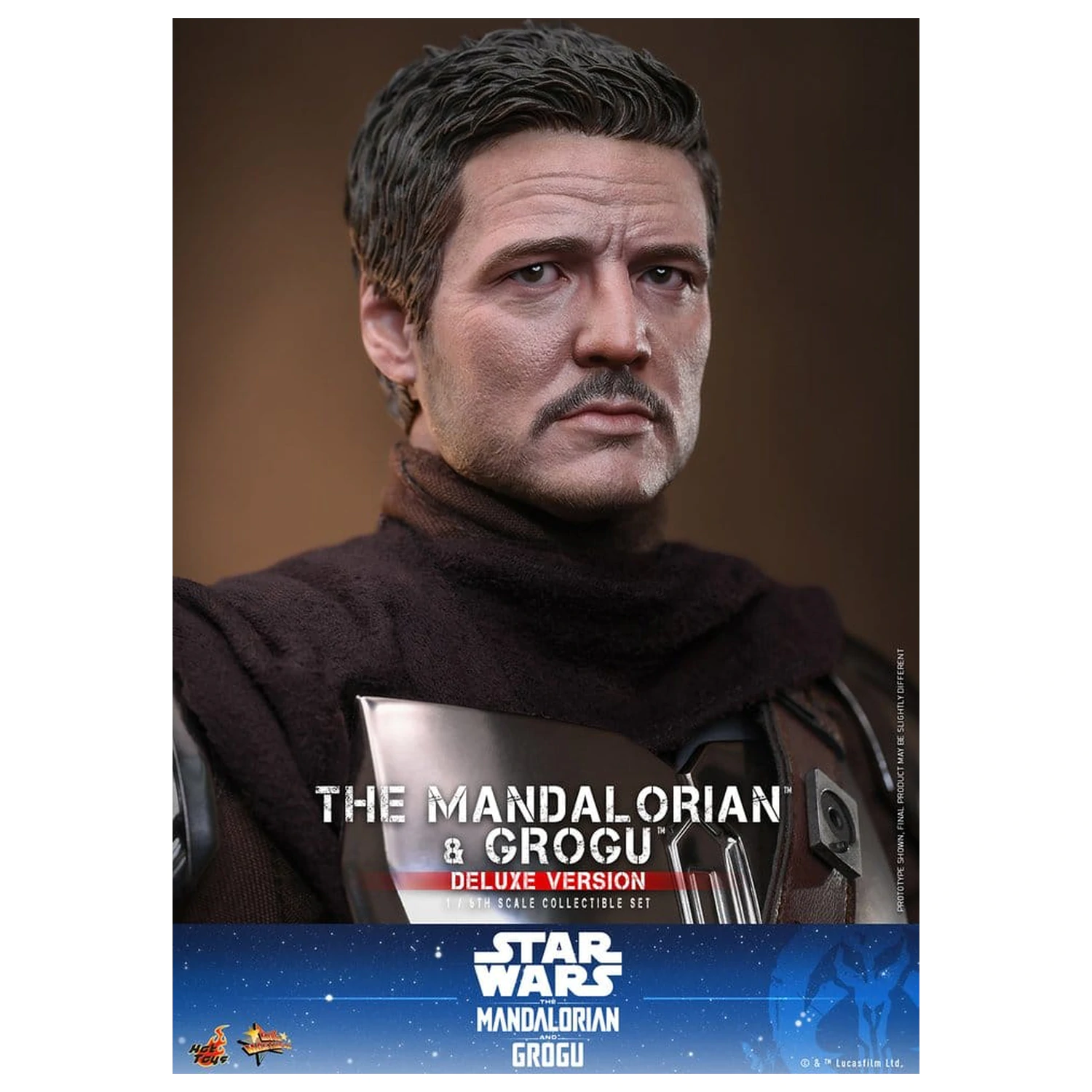 Star Wars: The Mandalorian & Grogu Movie Masterpiece Action Figur 1/6 The Mandalorian und Grogu (Deluxe Version) 31 cm Produktfoto