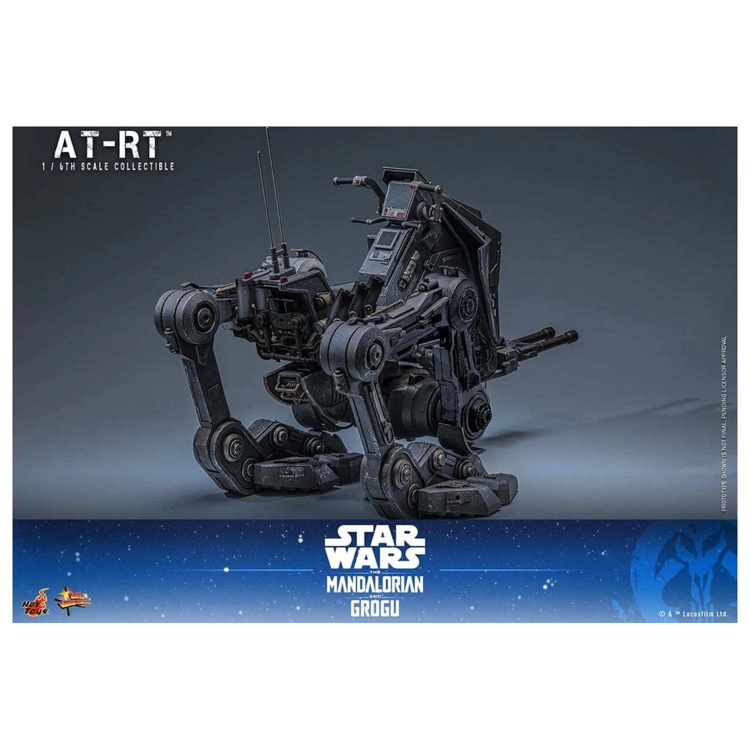 Star Wars: The Mandalorian & Grogu Movie Masterpiece Fahrzeug 1/6 AT-RT 60 cm Produktfoto