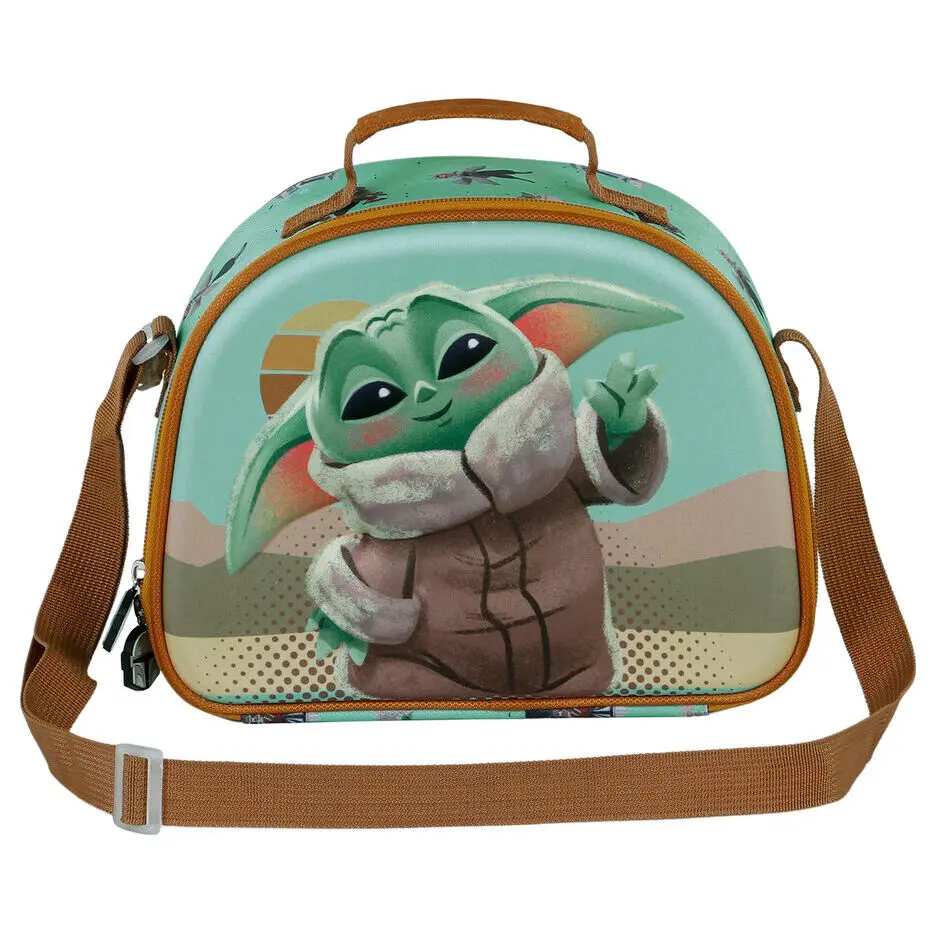 Star Wars The Mandalorian Grogu Say Hi 3D Lunchtasche termékfotó