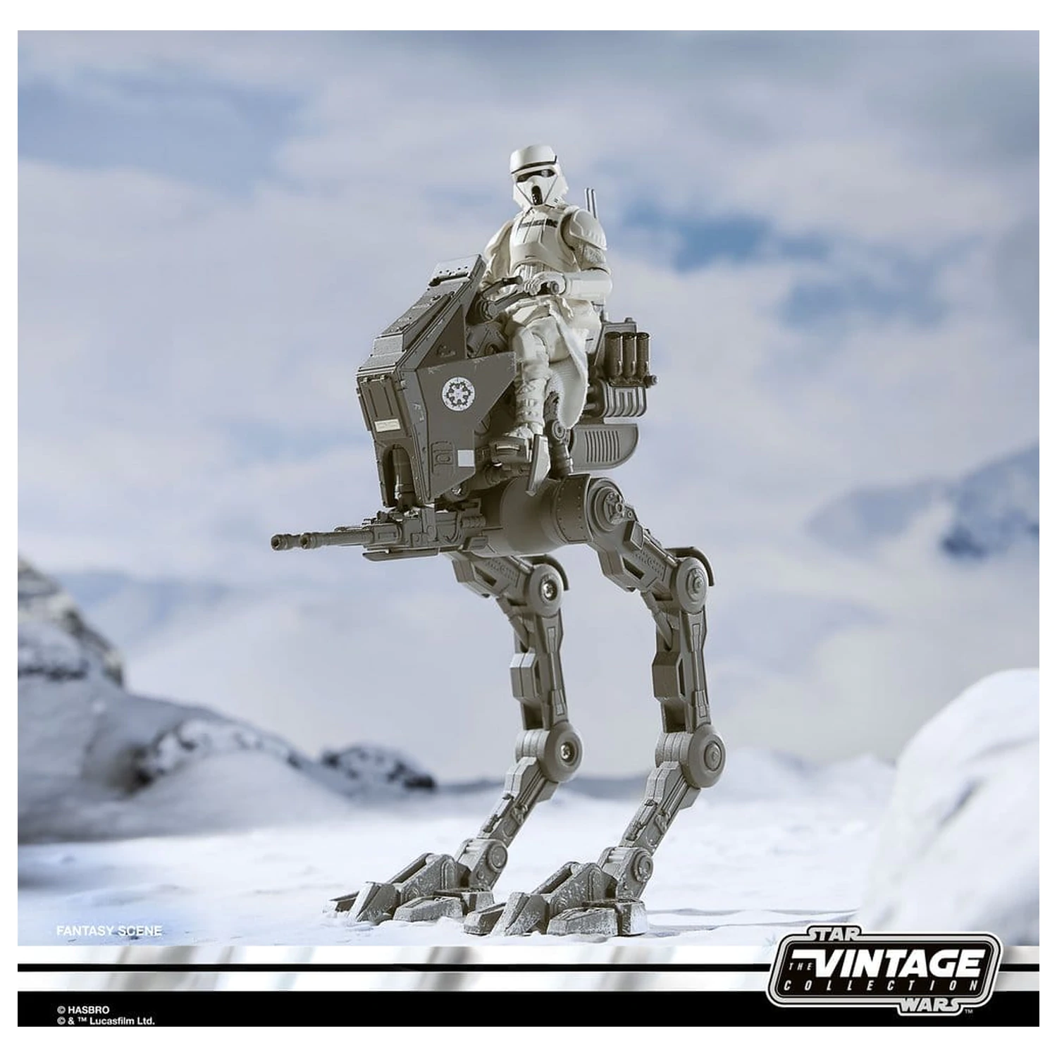 Star Wars: The Mandalorian & Grogu Vintage Collection Fahrzeug Imperial Remnant AT-RT 10 cm Produktfoto