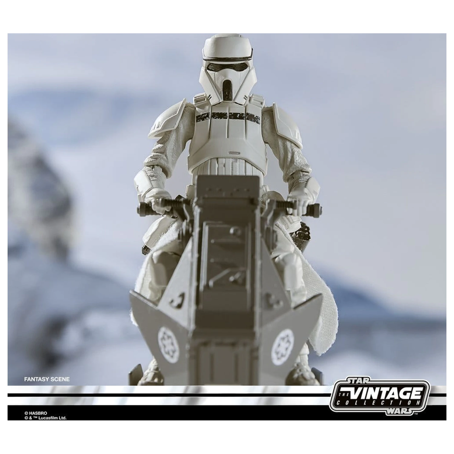 Star Wars: The Mandalorian & Grogu Vintage Collection Fahrzeug Imperial Remnant AT-RT 10 cm Produktfoto