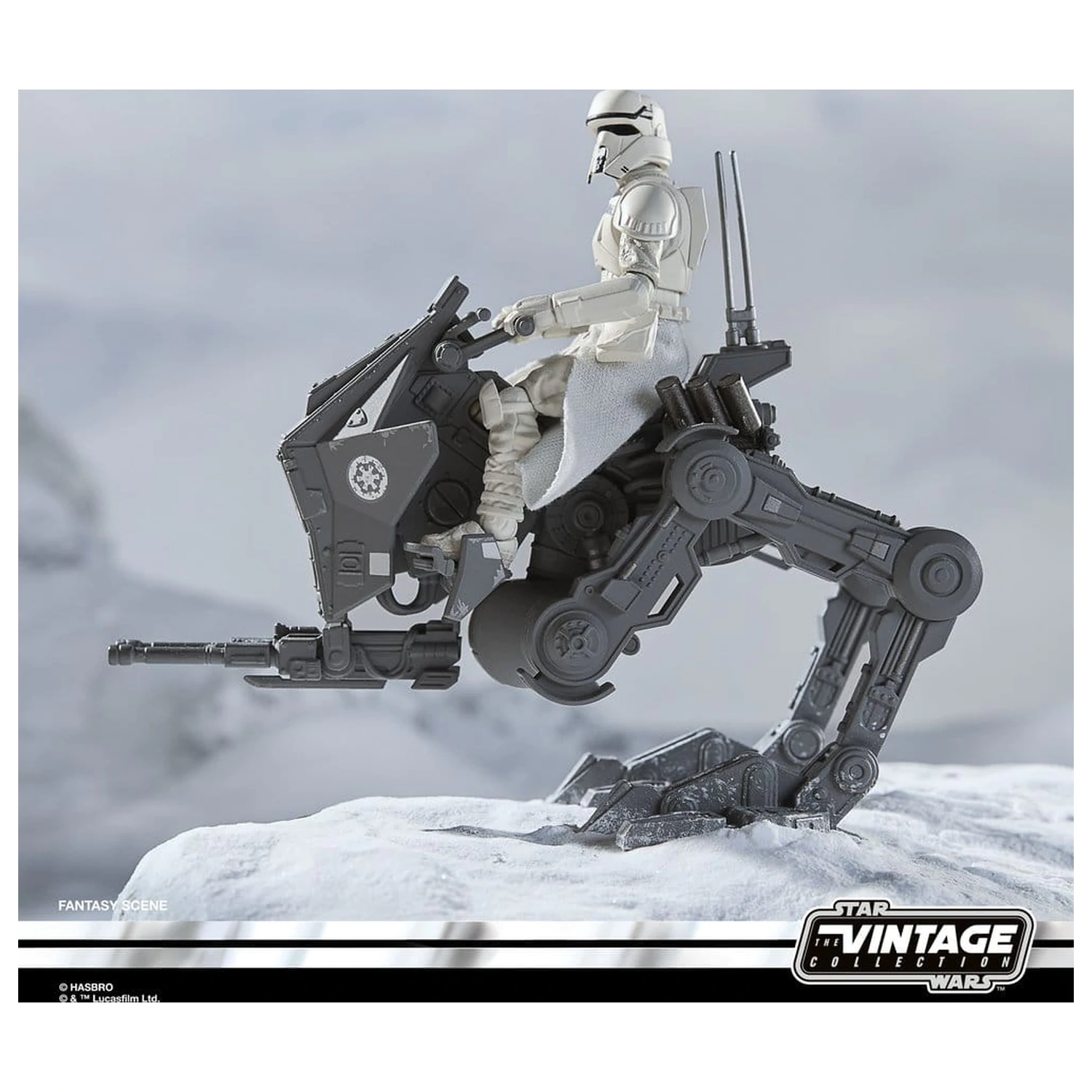 Star Wars: The Mandalorian & Grogu Vintage Collection Fahrzeug Imperial Remnant AT-RT 10 cm Produktfoto