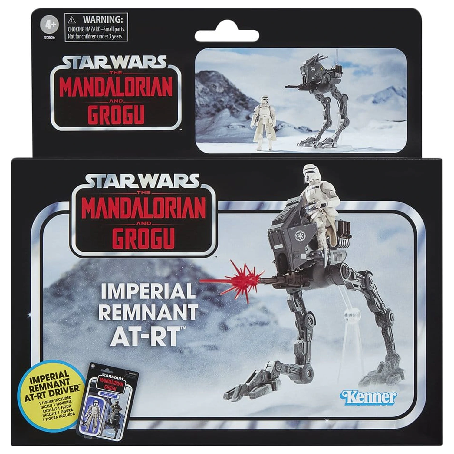 Star Wars: The Mandalorian & Grogu Vintage Collection Fahrzeug Imperial Remnant AT-RT 10 cm Produktfoto