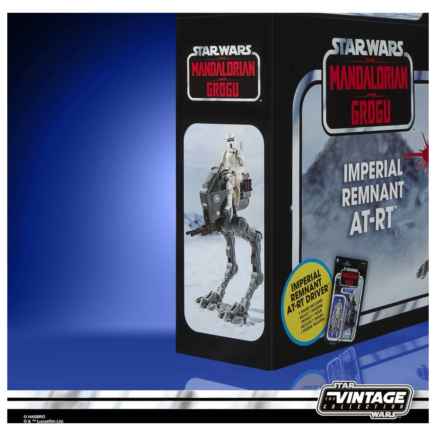 Star Wars: The Mandalorian & Grogu Vintage Collection Fahrzeug Imperial Remnant AT-RT 10 cm Produktfoto