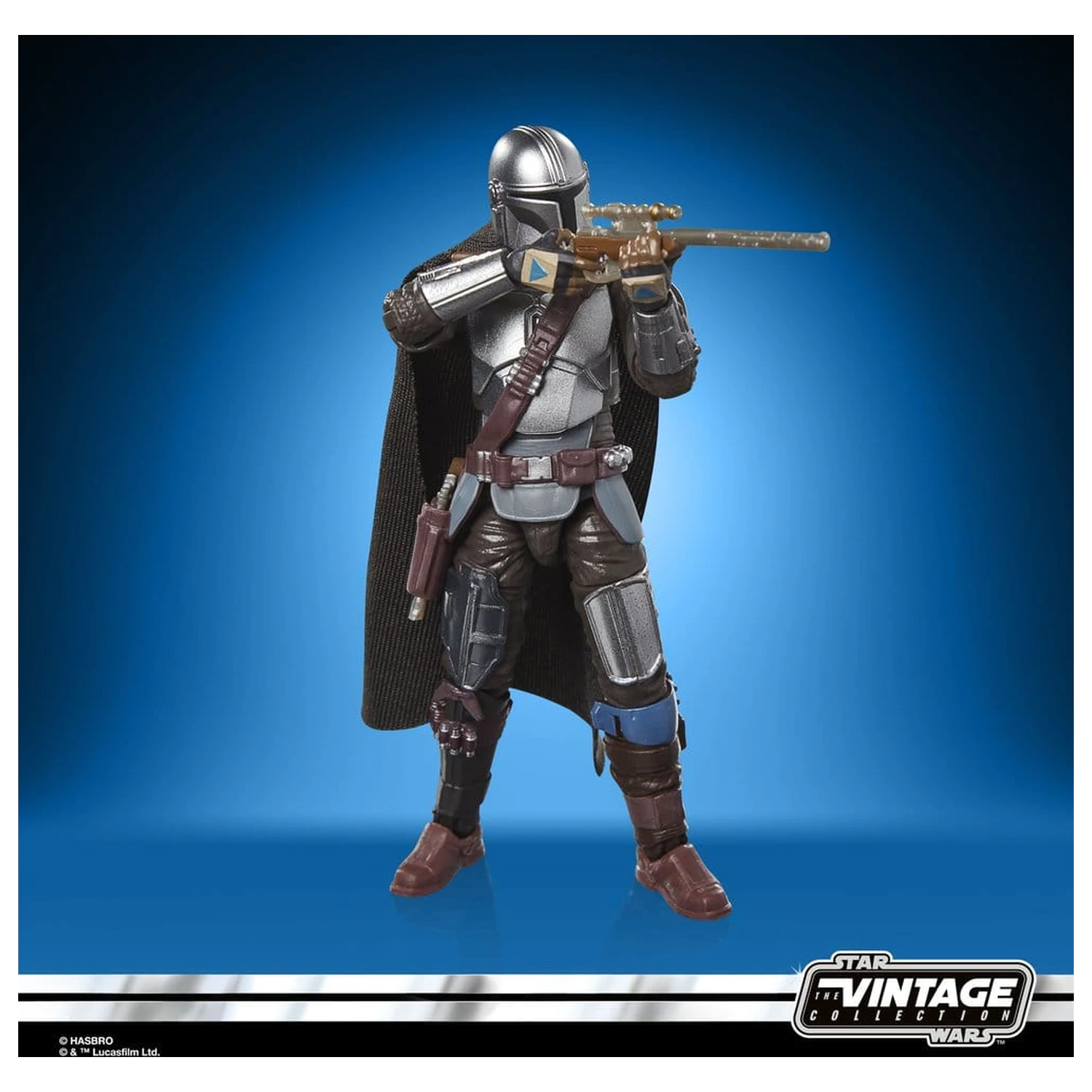 Star Wars: The Mandalorian & Grogu Vintage Collection Actionfigur The Mandalorian & Grogu 10 cm Produktfoto