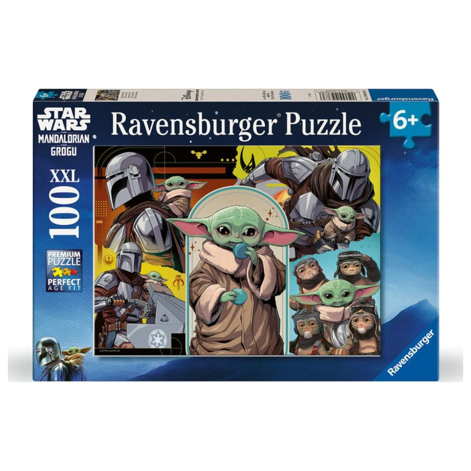 Star Wars The Mandalorian & Grogu XXL Puzzle 100 Teile Produktfoto