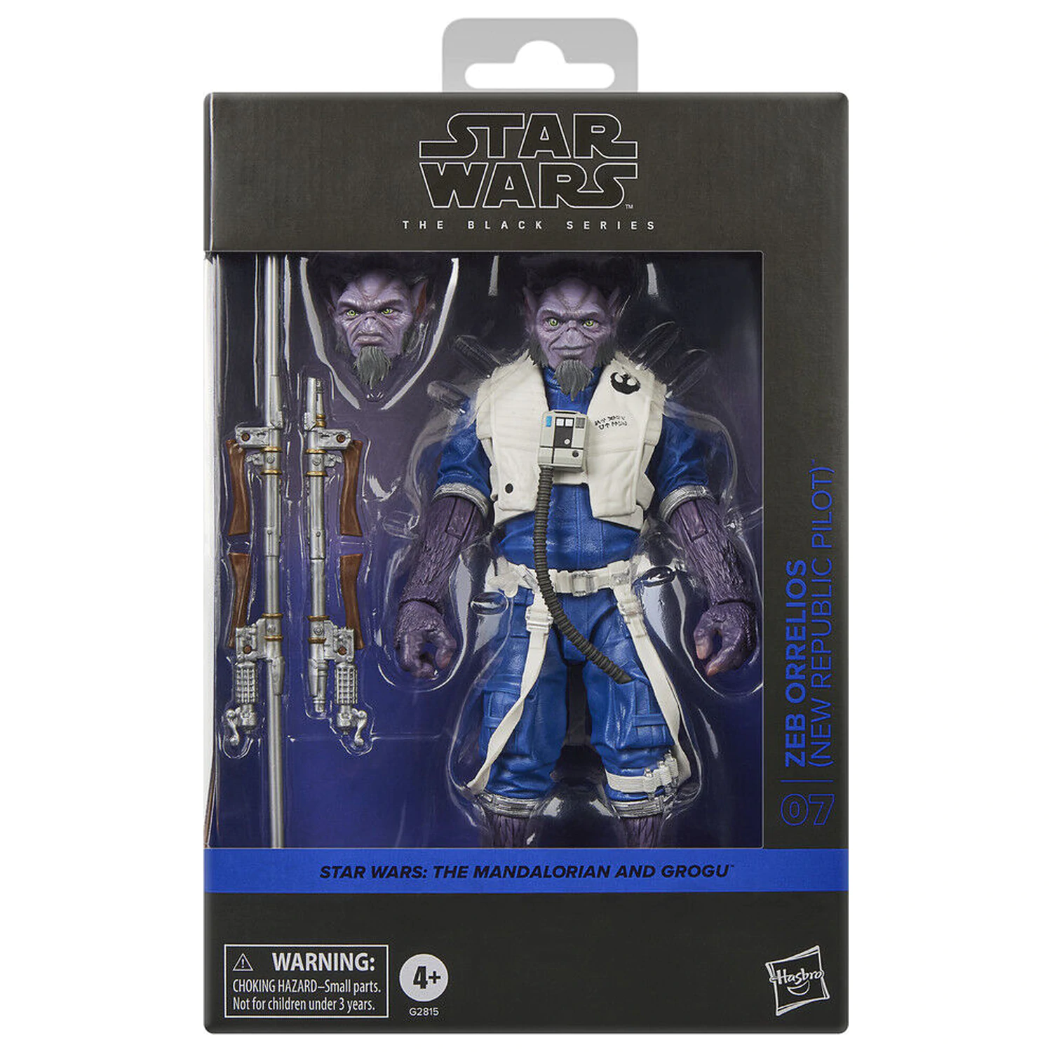 Star Wars The Mandalorian & Grogu Zeb Orrelios New Republic Pilot Figur 15 cm Produktfoto