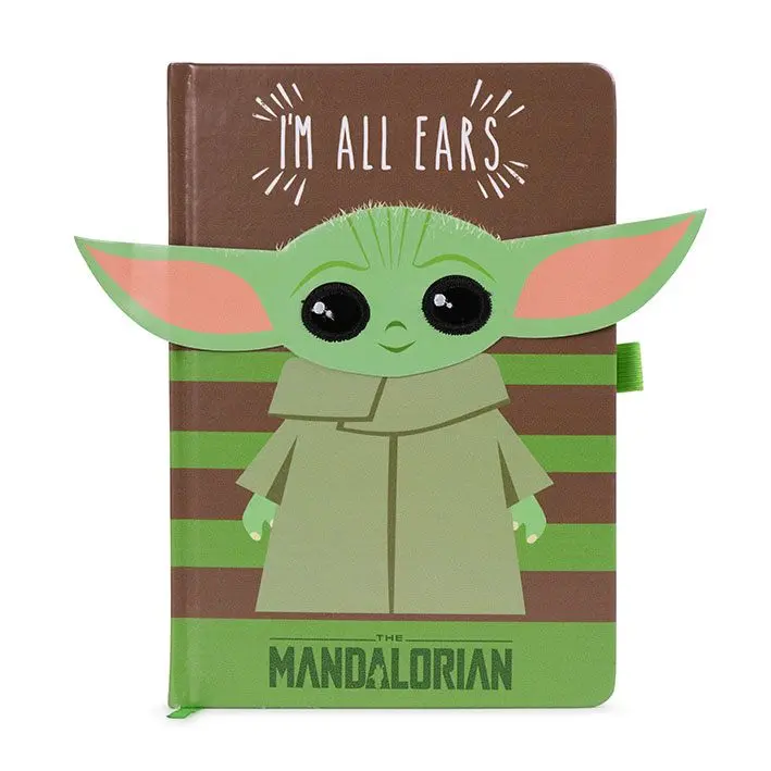 Star Wars The Mandalorian Premium Notizbuch A5 I'm All Ears Green termékfotó