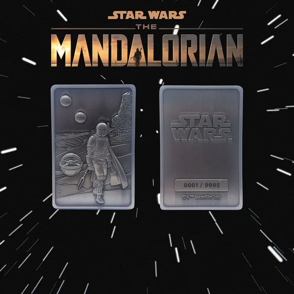 Star Wars: The Mandalorian Iconic Scene Collection Metallbarren The Mandalorian Limited Edition Produktfoto