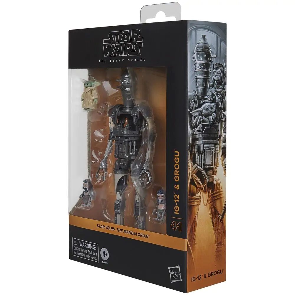 Star Wars The Mandalorian IG-12 & Grogu Figurnpaket 15cm Produktfoto