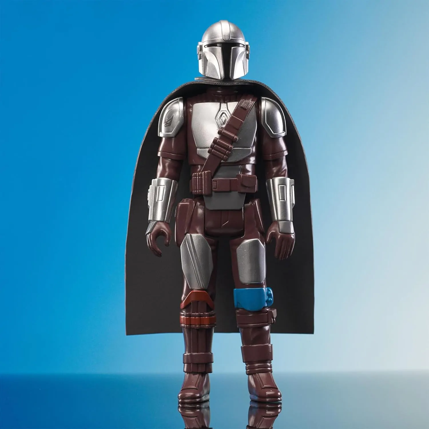 Star Wars The Mandalorian Jumbo Vintage Kenner Actionfigur The Mandalorian (Beskar Armor) 30 cm Produktfoto