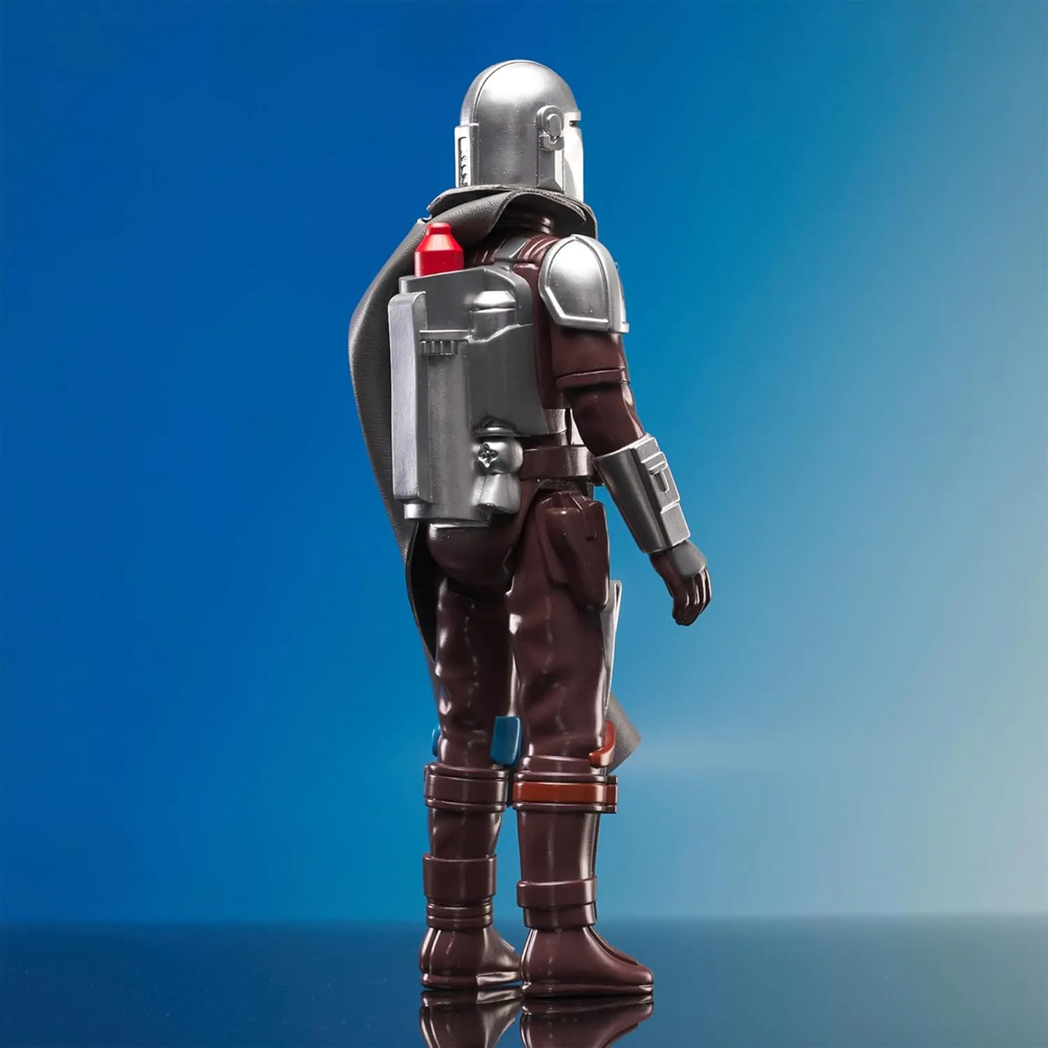 Star Wars The Mandalorian Jumbo Vintage Kenner Actionfigur The Mandalorian (Beskar Armor) 30 cm Produktfoto
