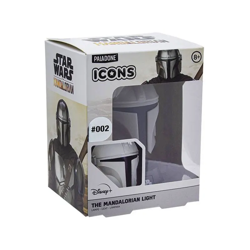 Star Wars: The Mandalorian Icon Lampe Helm termékfotó