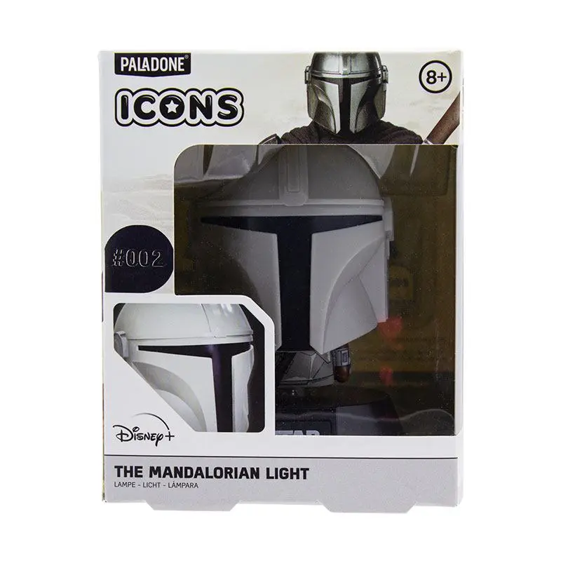 Star Wars: The Mandalorian Icon Lampe Helm termékfotó