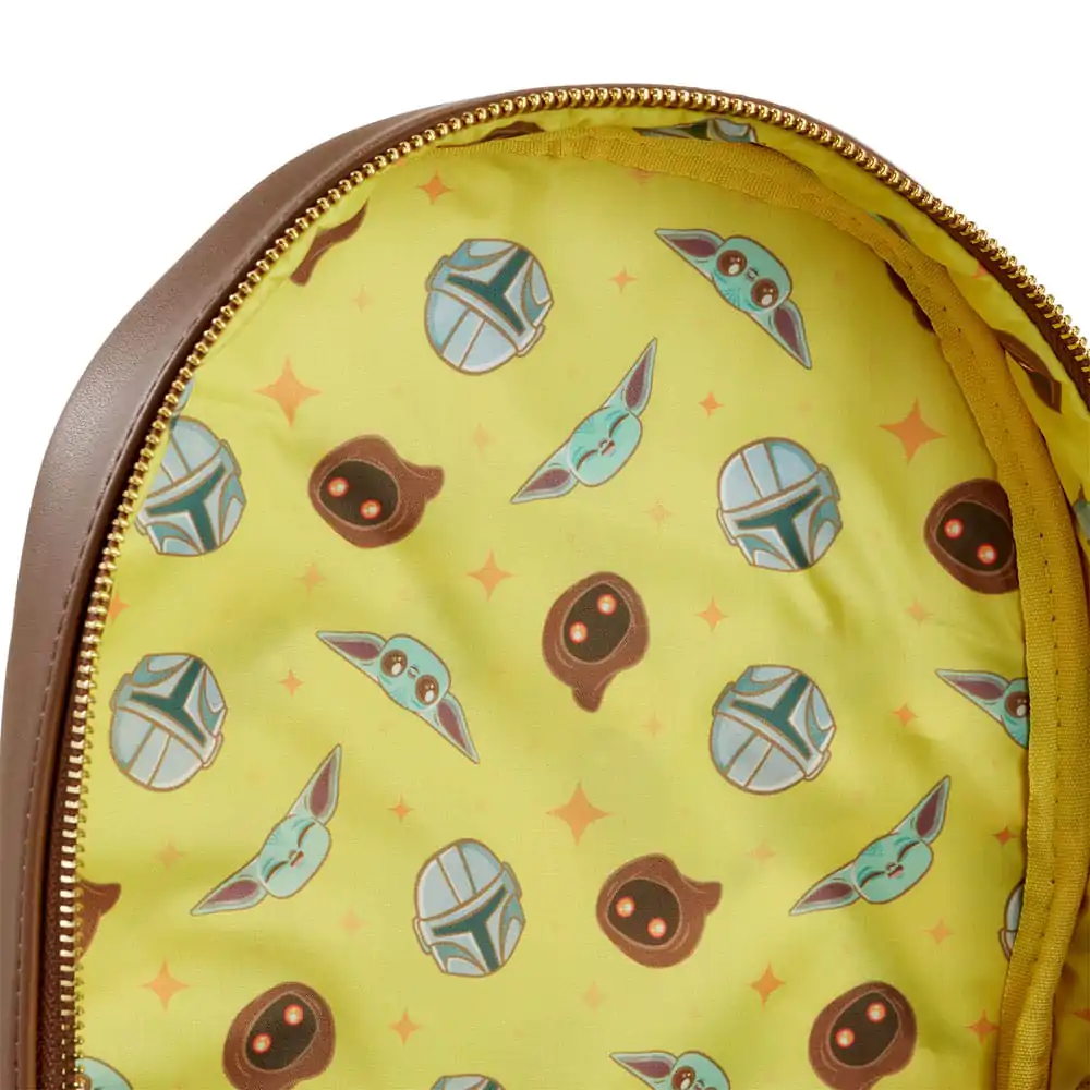 Star Wars: The Mandalorian by Loungefly Rucksack Mini Mandalorian and Grogu Produktfoto