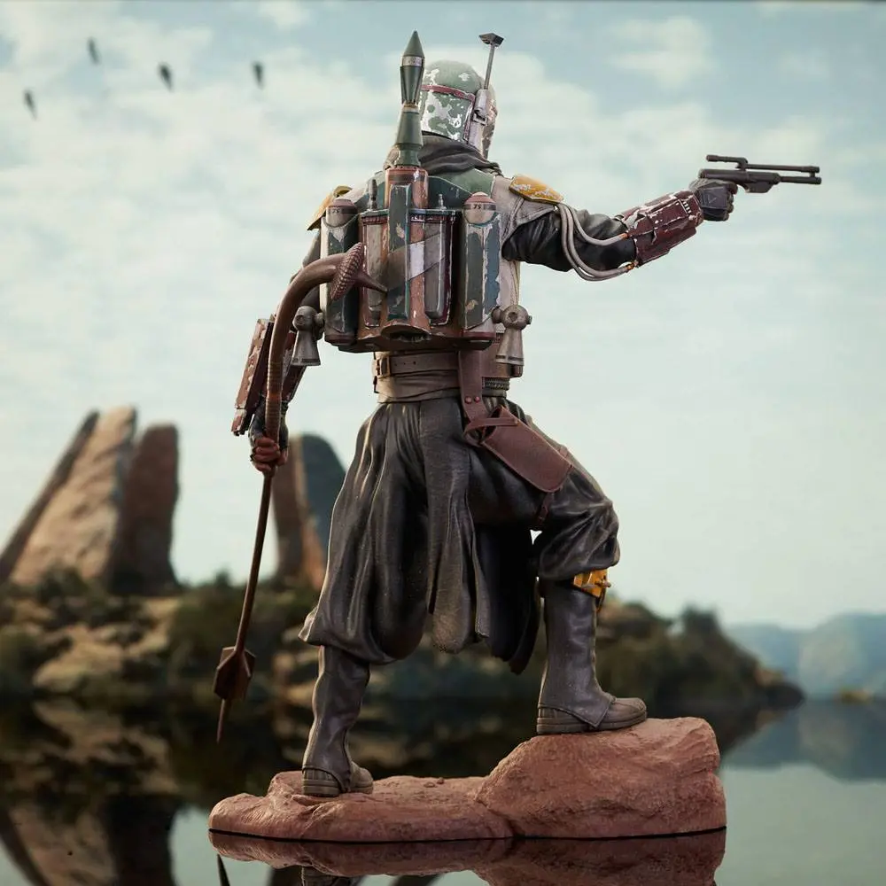 Star Wars: The Mandalorian Milestones Statue 1/6 Boba Fett 30 cm Produktfoto