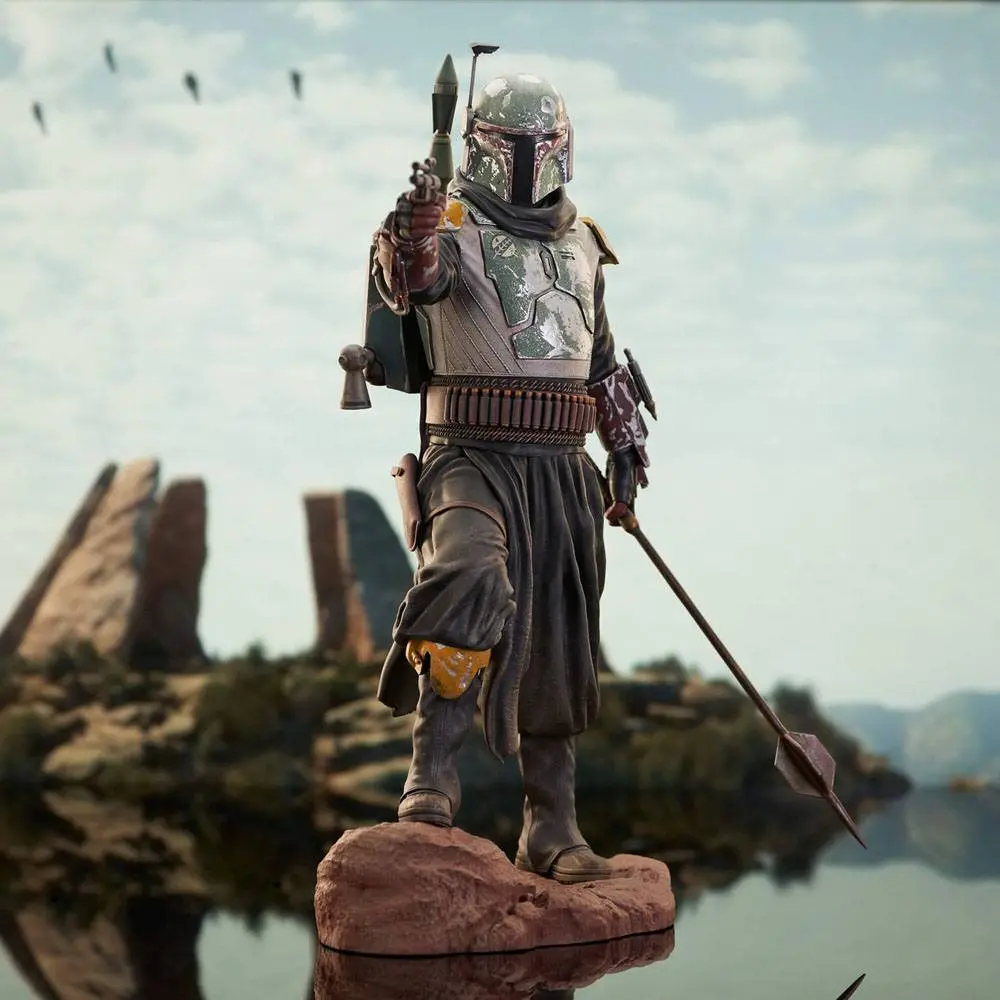 Star Wars: The Mandalorian Milestones Statue 1/6 Boba Fett 30 cm Produktfoto