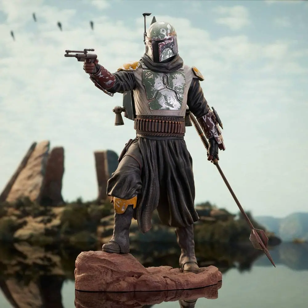 Star Wars: The Mandalorian Milestones Statue 1/6 Boba Fett 30 cm Produktfoto