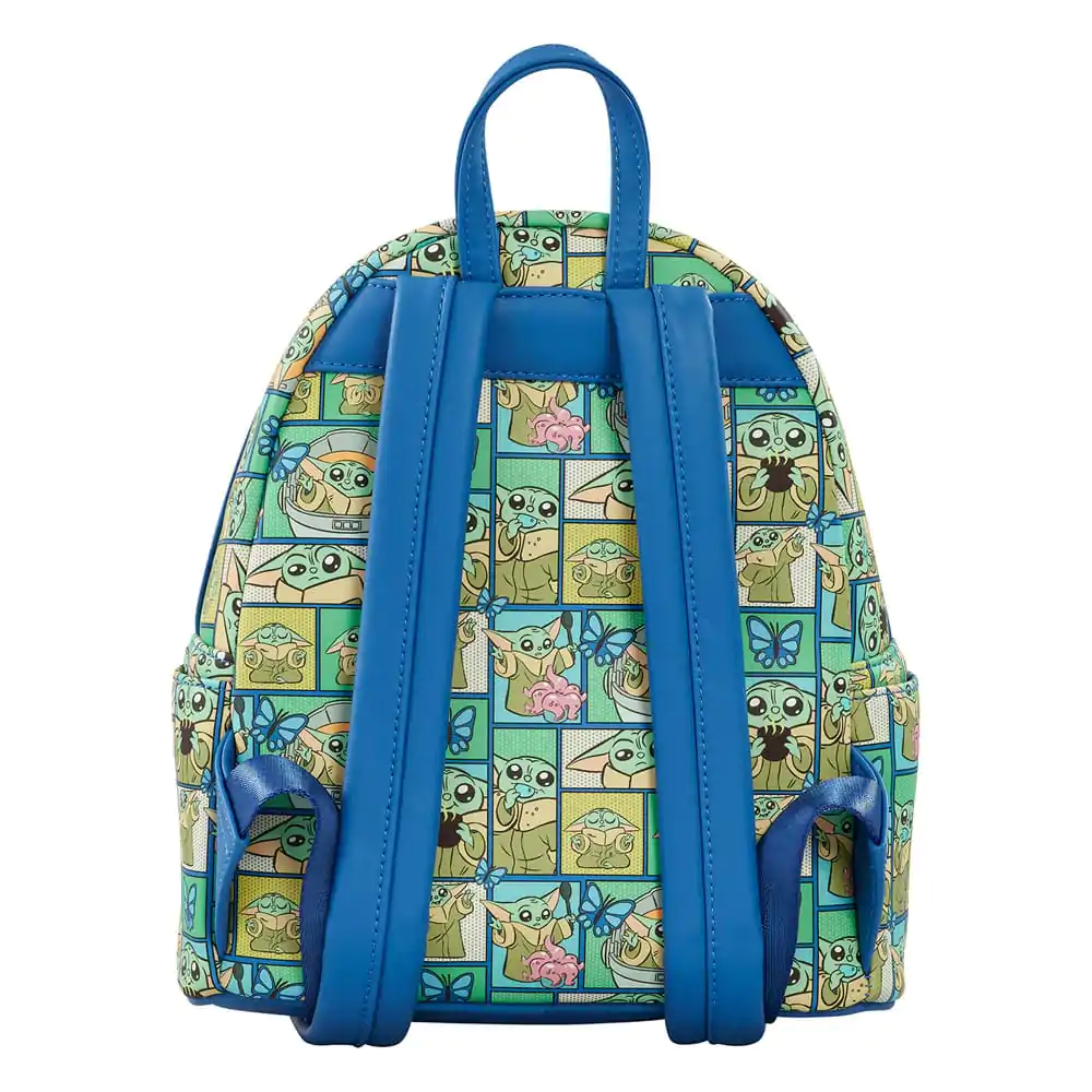 Star Wars: The Mandalorian by Loungefly Rucksack Mini Grogu Squares Produktfoto