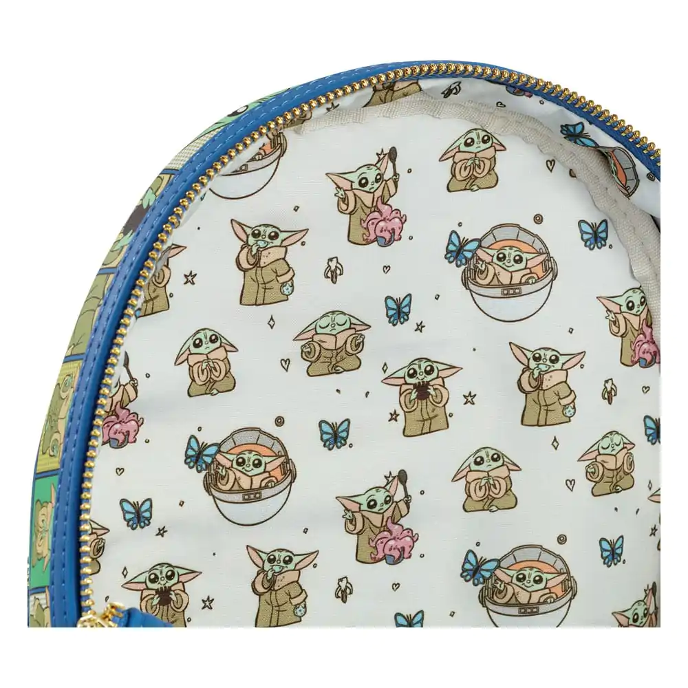 Star Wars: The Mandalorian by Loungefly Rucksack Mini Grogu Squares Produktfoto