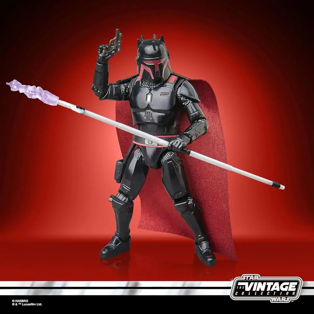 Star Wars The Mandalorian Moff Gideon Dark Trooper Armor Figur 9,5 cm Produktfoto
