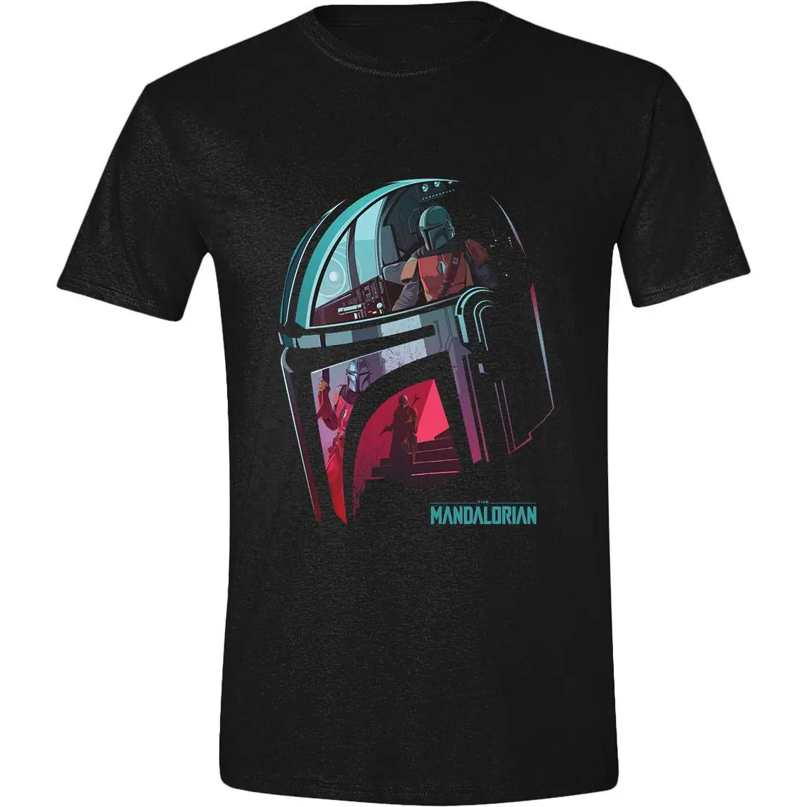 Star Wars The Mandalorian T-shirt Reflection Produktfoto