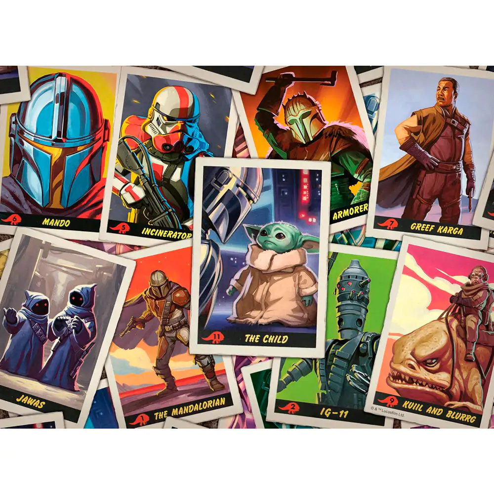 Star Wars The Mandalorian Puzzle 500 Teile Produktfoto