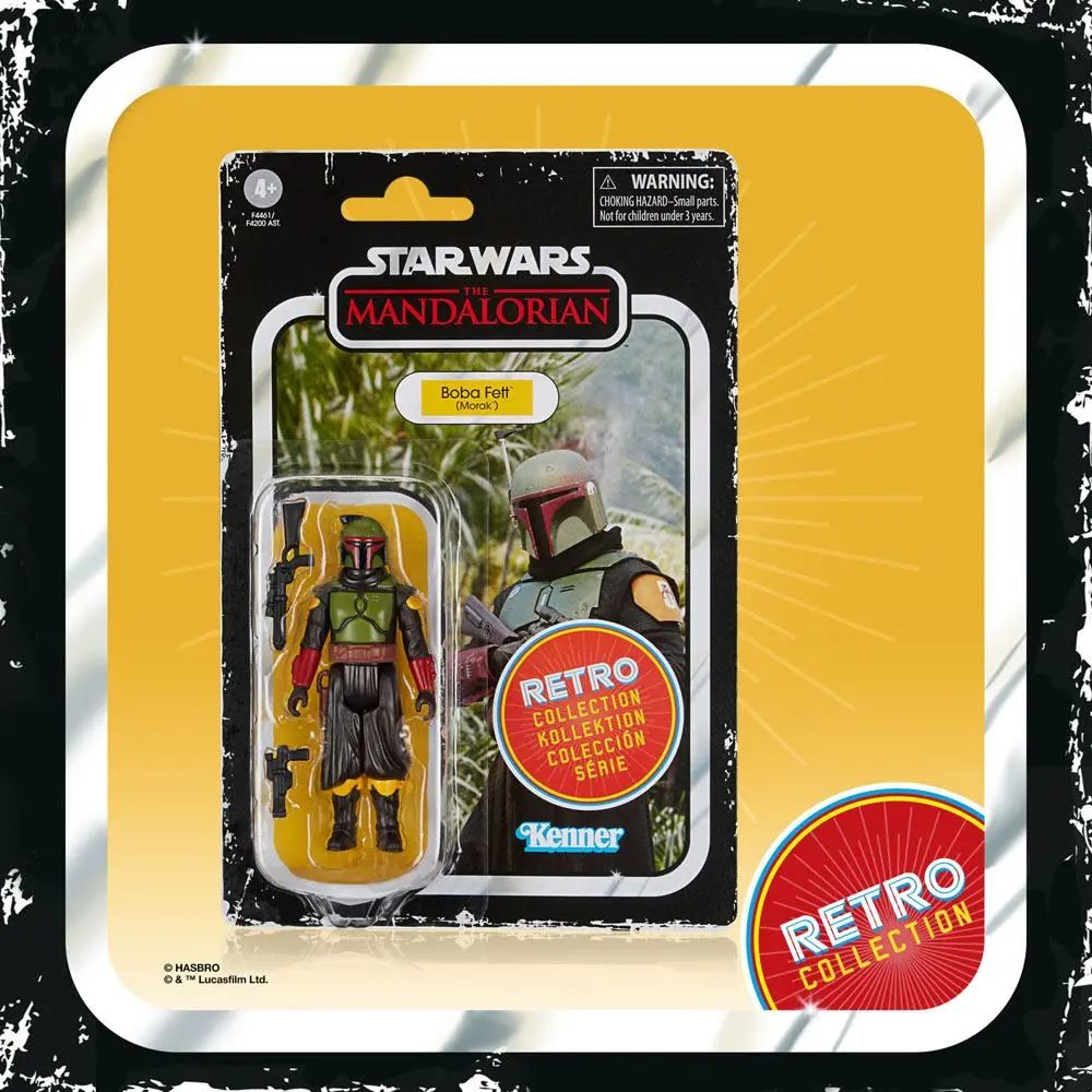 Star Wars The Mandalorian Retro Collection Actionfigur 2022 Boba Fett (Morak) 10 cm Produktfoto