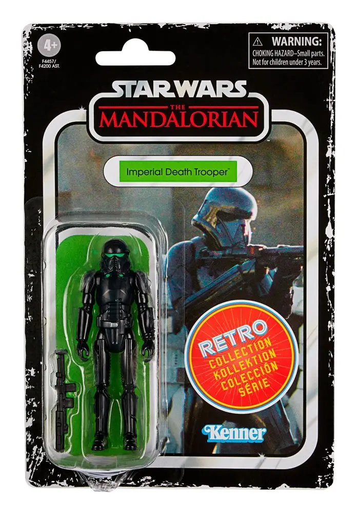 Star Wars The Mandalorian Retro Collection Actionfigur 2022 Imperial Death Trooper 10 cm termékfotó