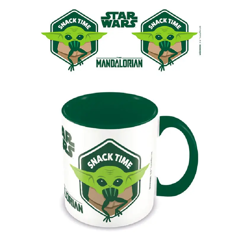 Star Wars The Mandalorian Coloured Inner Tasse Snack Time Produktfoto