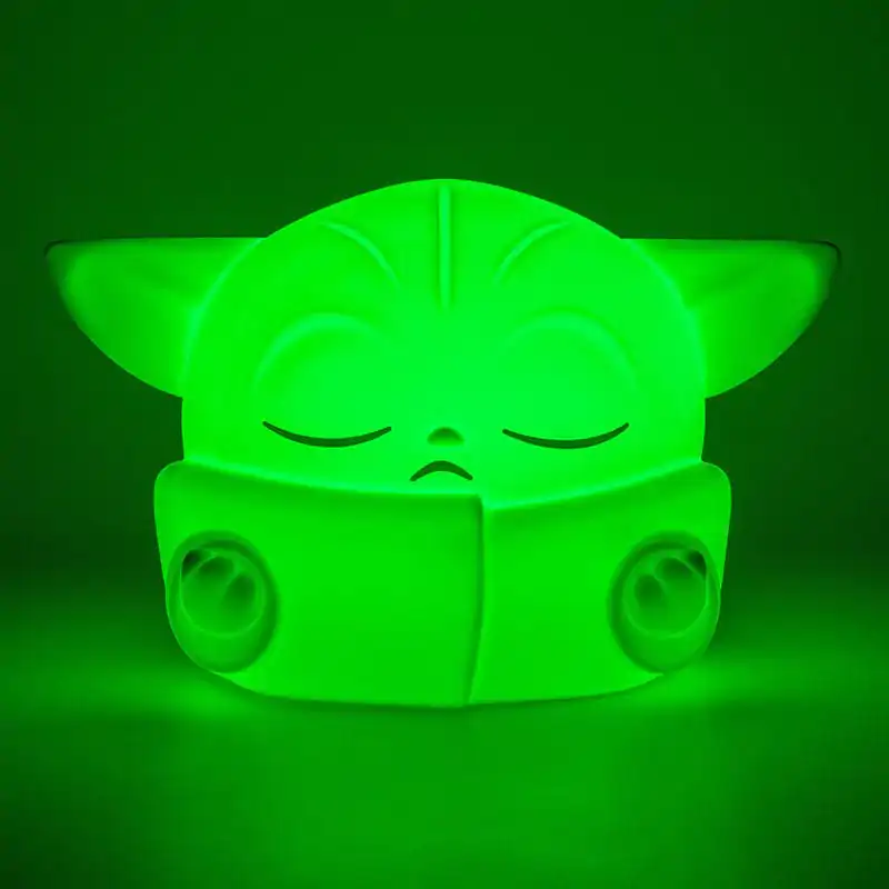 Star Wars The Mandalorian Squishy Glo Silikon Lampe Grogu 15 cm Produktfoto