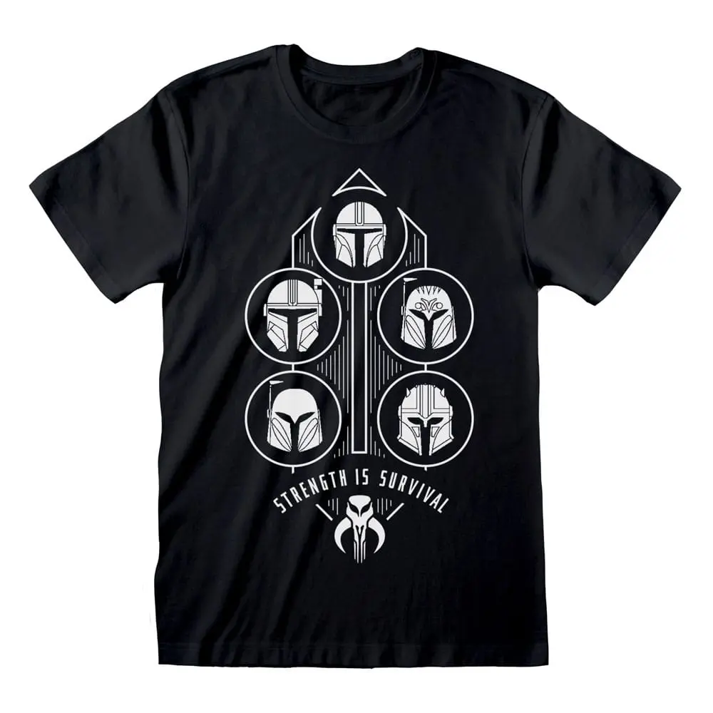 Star Wars: The Mandalorian Strength is Survival T-shirt Produktfoto